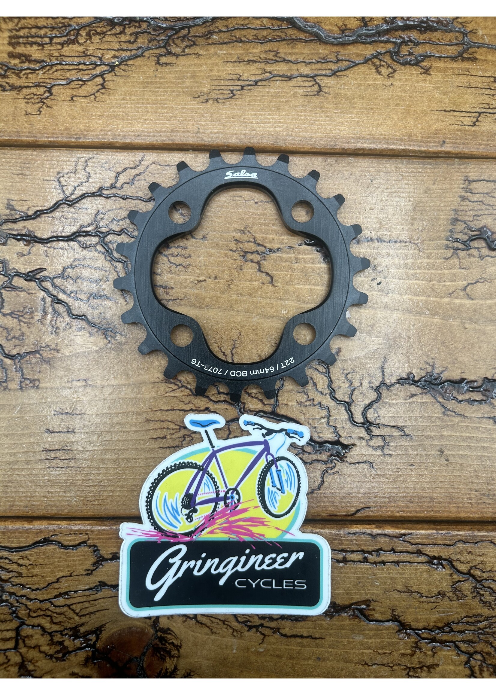 Salsa Salsa 22 Tooth 4 Bolt 64mm BCD Chainring