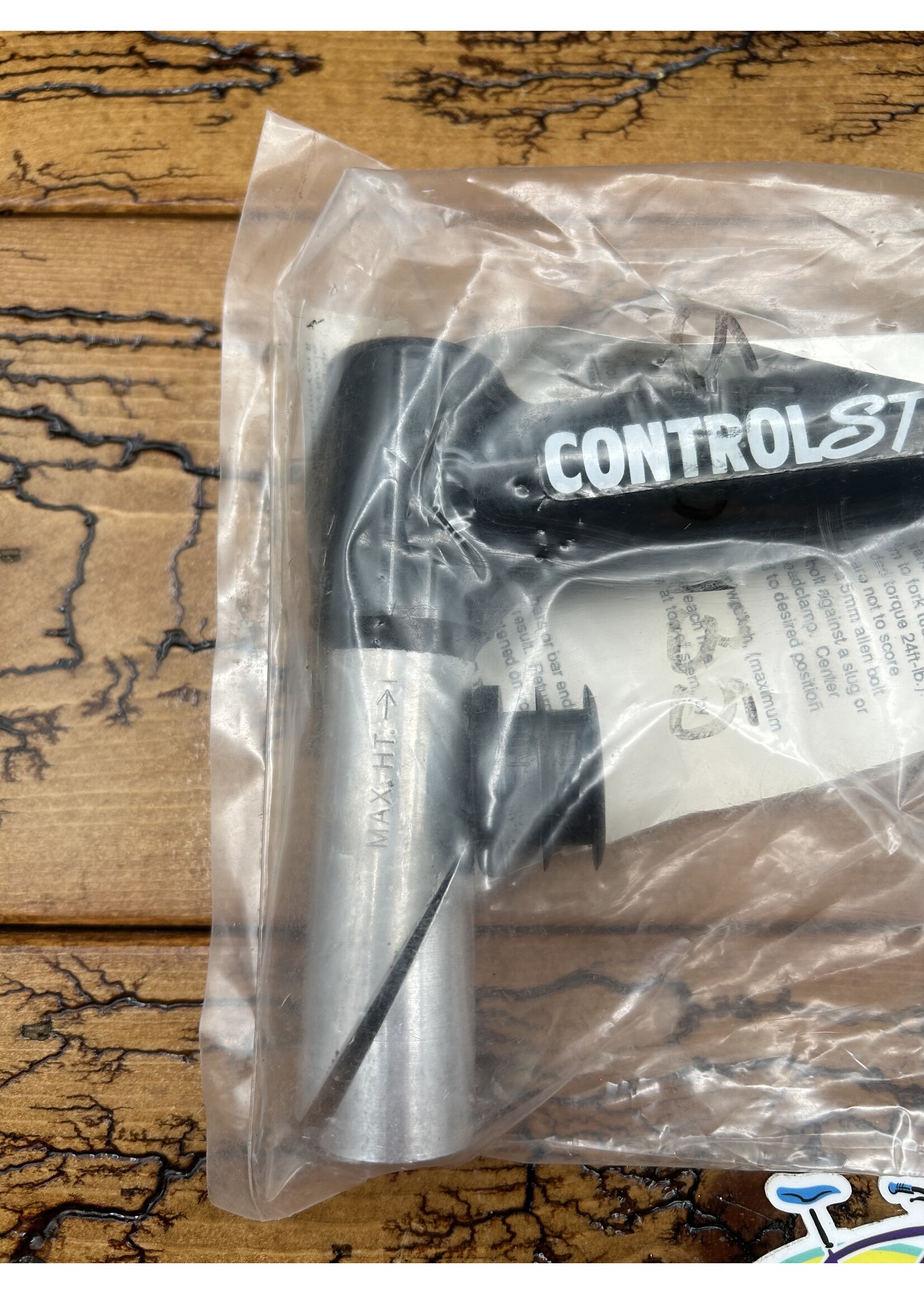 Control Tech Control Tech 135mm Black 1 1/8 Inch 25.4mm Quill Stem NOS