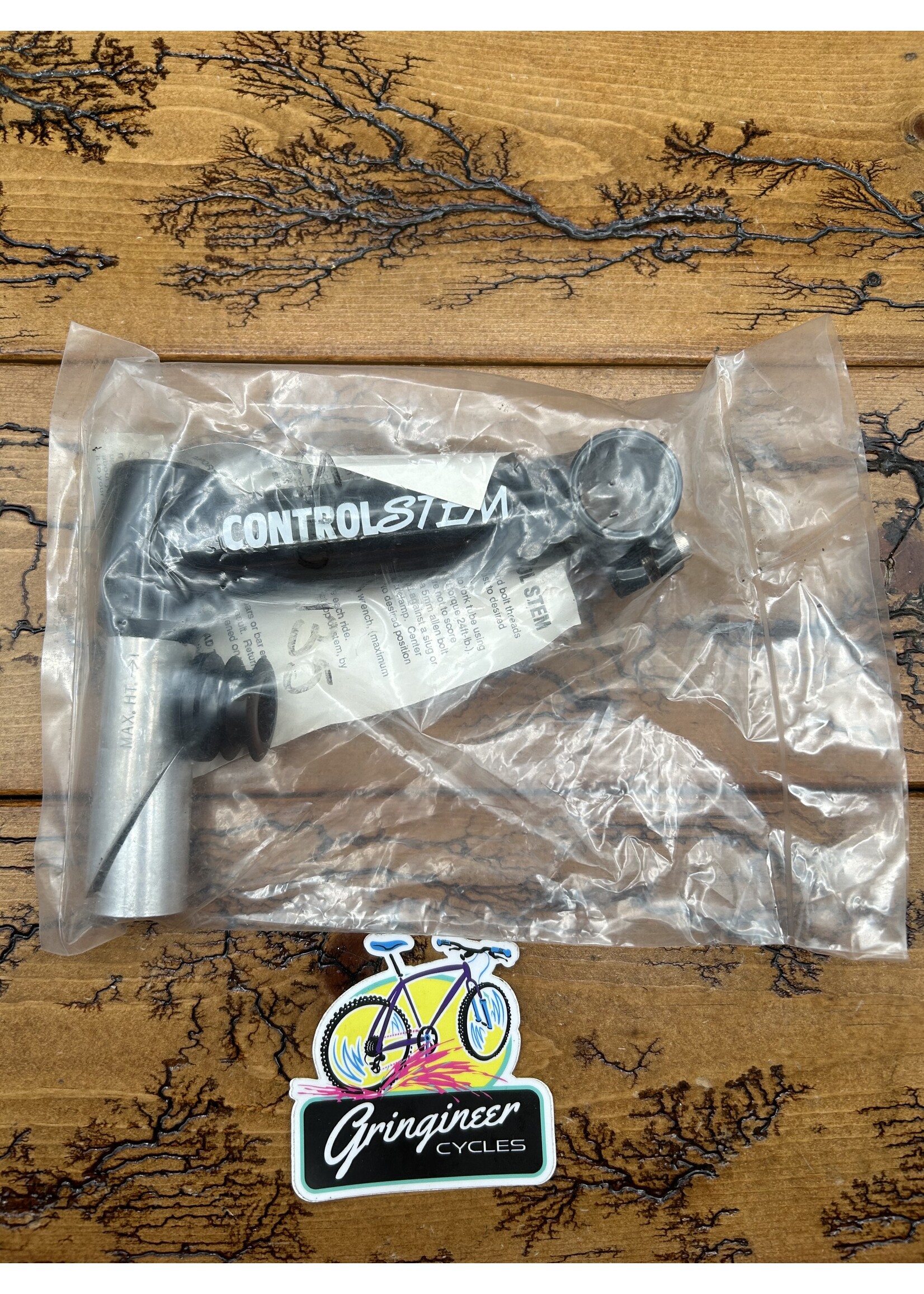 Control Tech Control Tech 135mm Black 1 1/8 Inch 25.4mm Quill Stem NOS