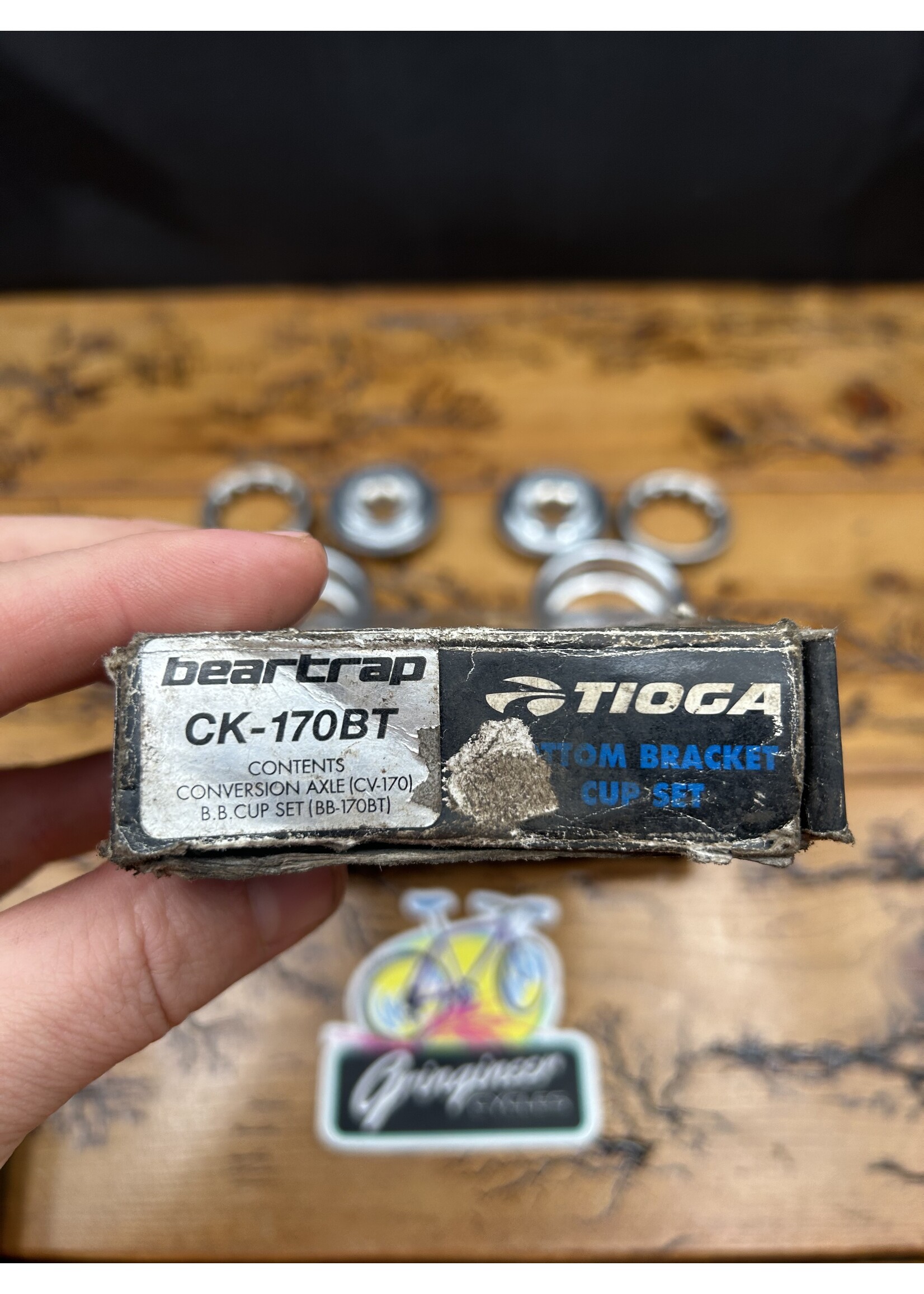 Tioga Tioga Beartrap CK-170BT Conversion Bottom Bracket Kit