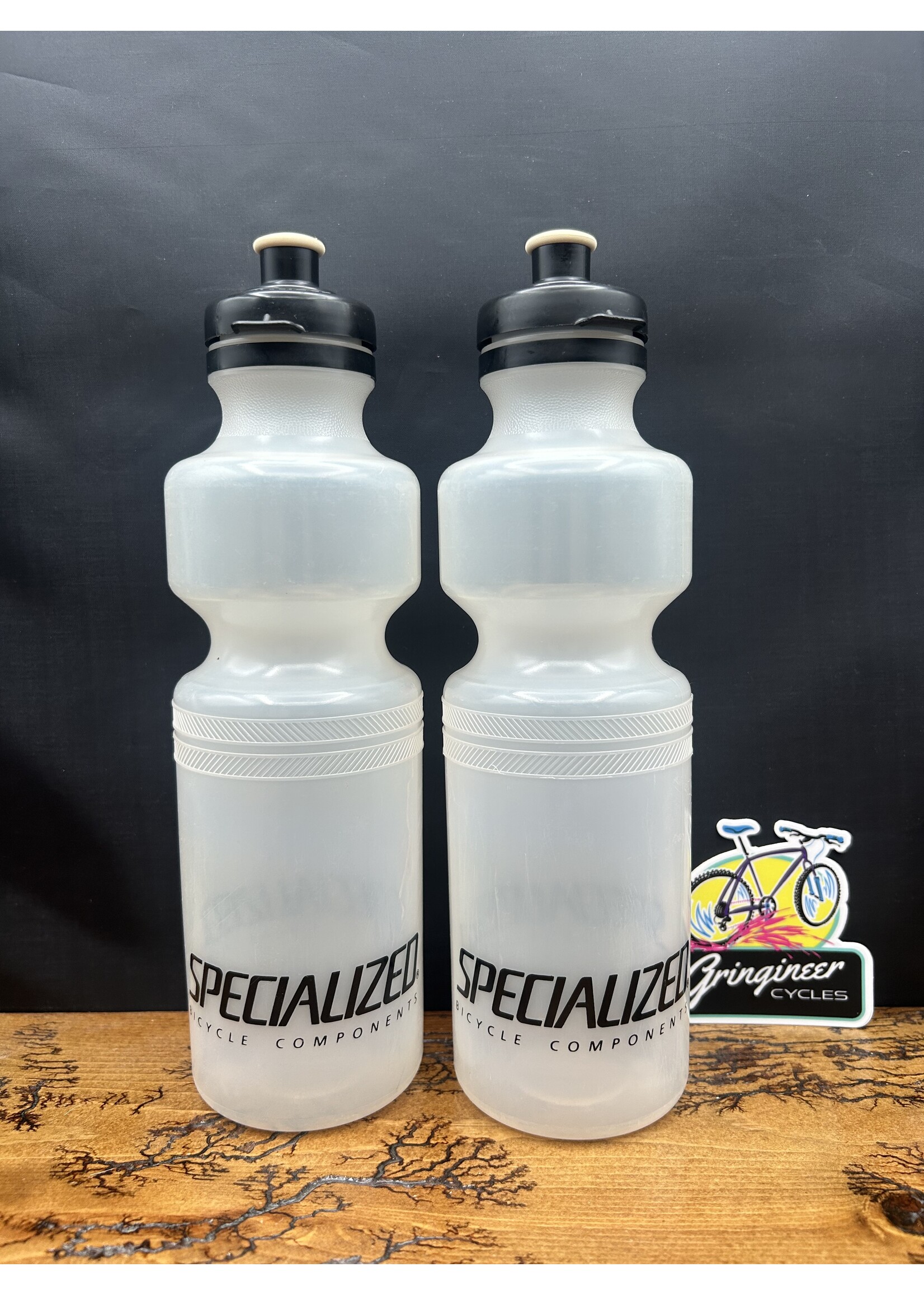 Specialized Pair Of Vintage Specialized Water Bottles