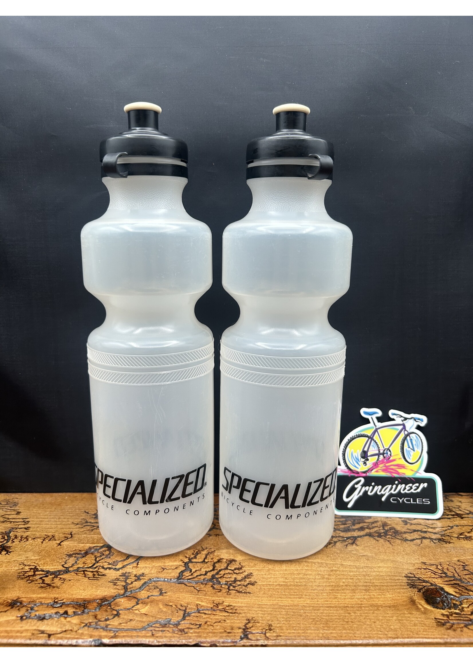 Specialized Pair Of Vintage Specialized Water Bottles