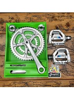 SHIMANO Shimano Deore AX FC-DE30 Triple Crankset and  Deore Pedals PD-DE10 NOS