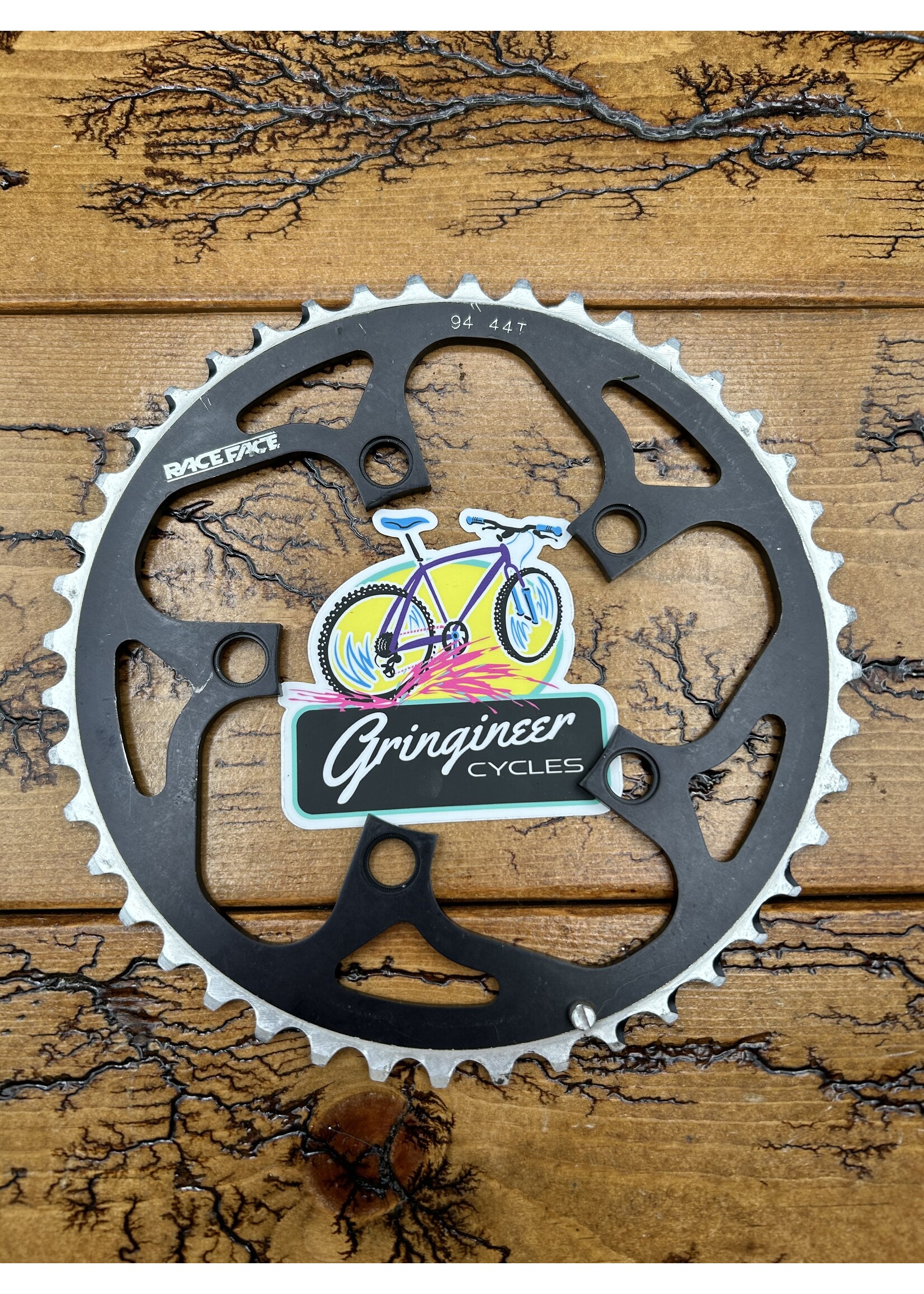 Raceface Raceface 44 Tooth 94 BCD 9 Speed Black Chainring
