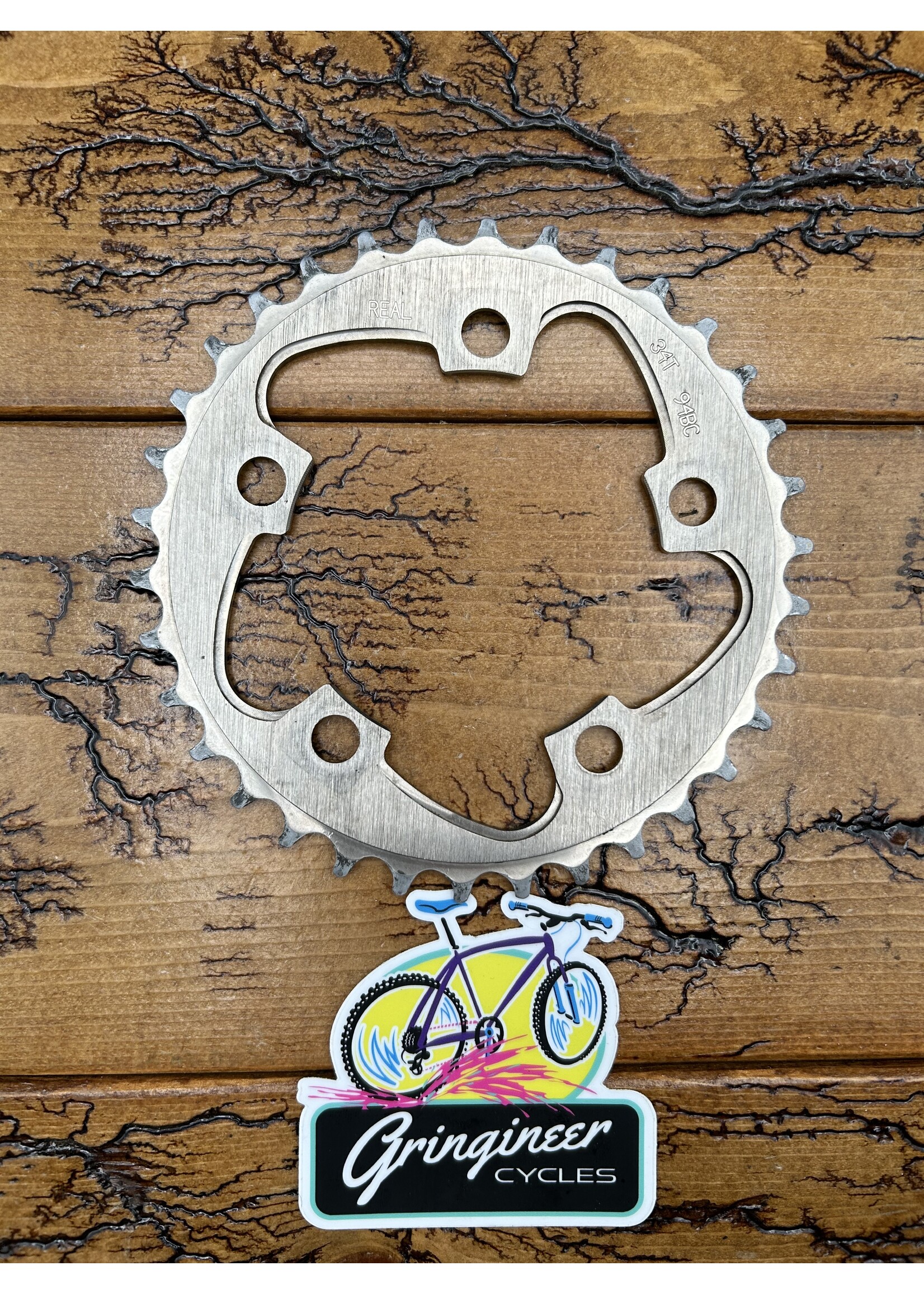Real Design Real Design 34 Tooth 94 BCD Chainring
