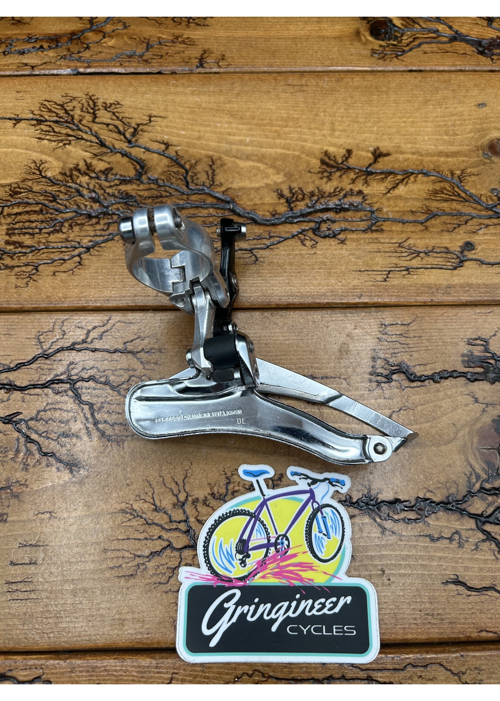 SHIMANO Shimano Deore LX FD-M550 28.6mm Clamp Bottom Pull Front Derailleur