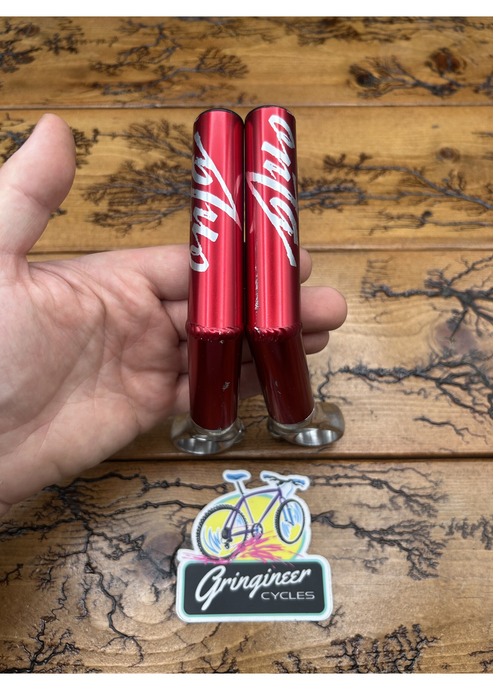 Onza Onza Red Anodized Bar Ends