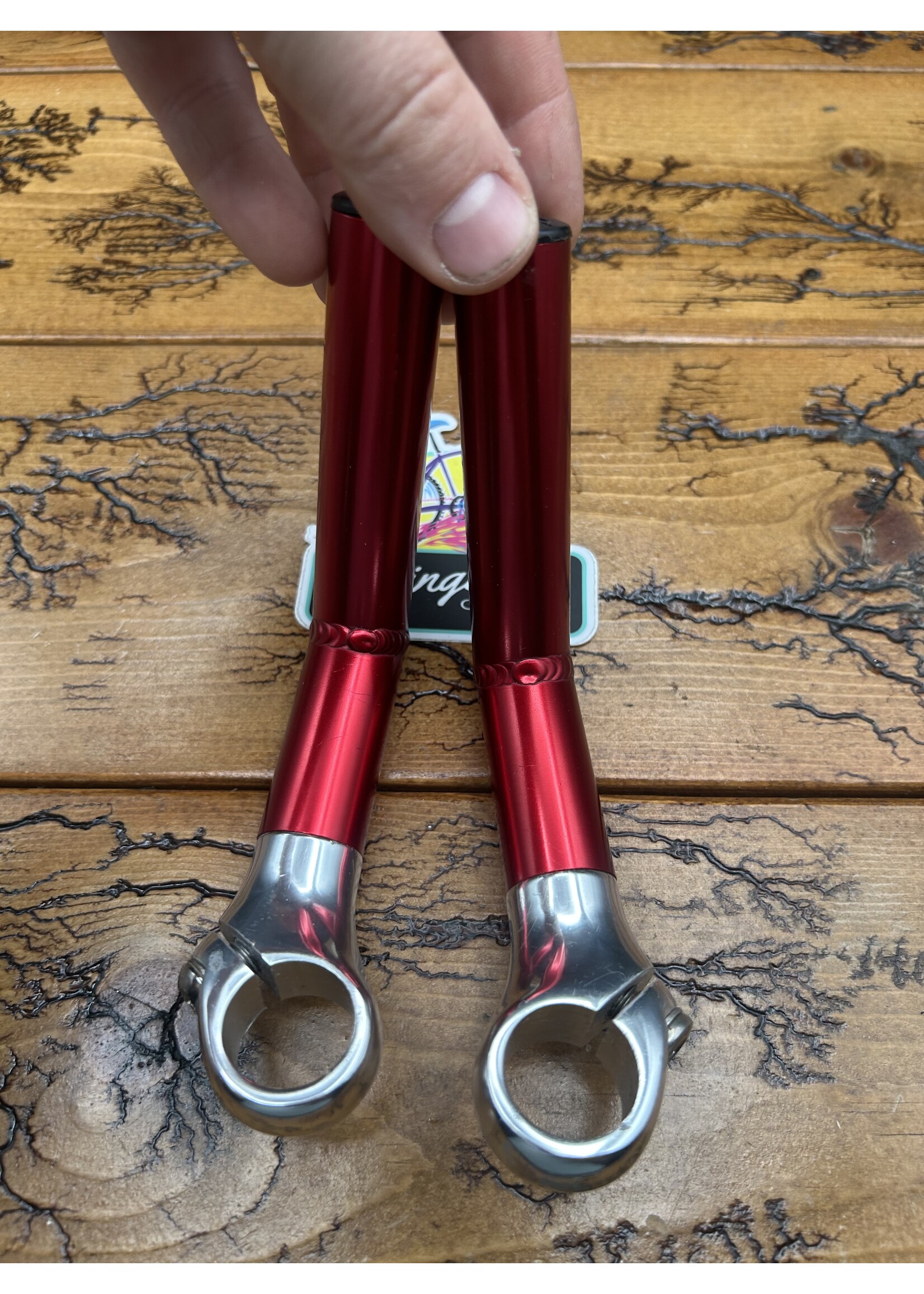 Onza Onza Red Anodized Bar Ends