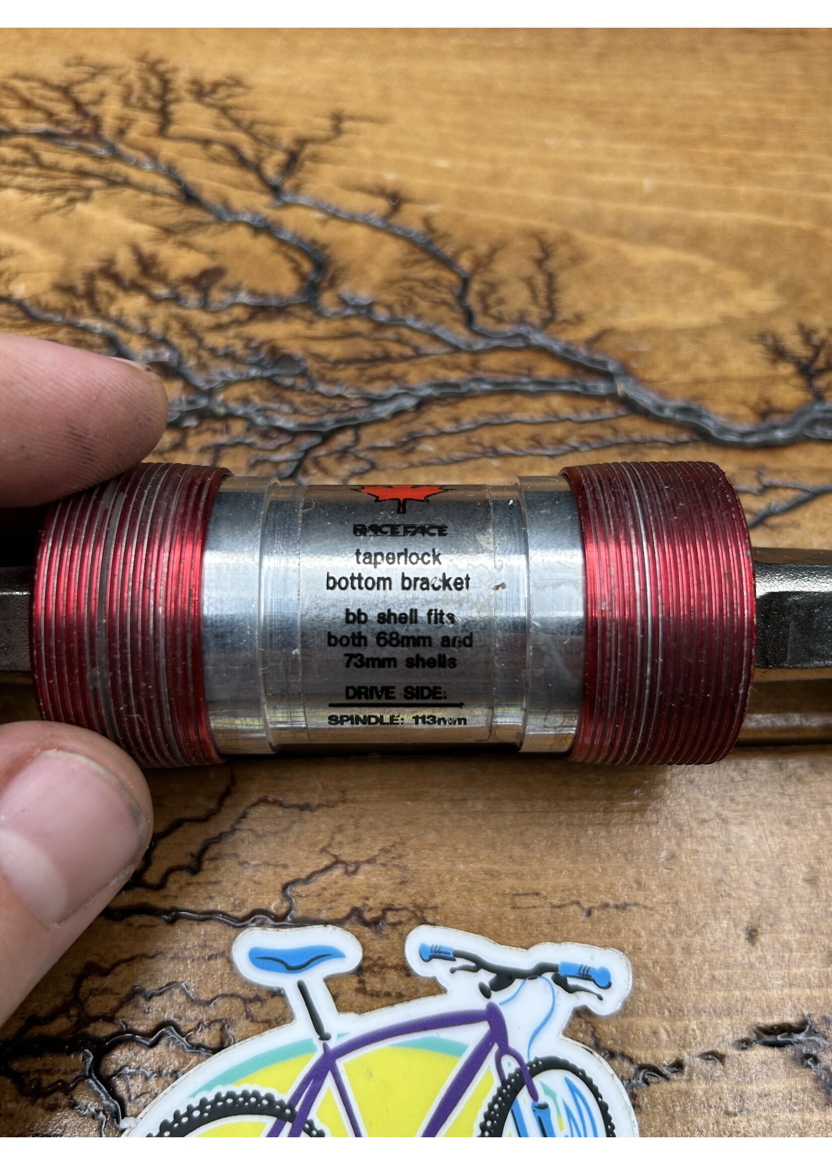 Raceface Raceface Taperlock 113mm 68/73mm Square Taper Bottom Bracket