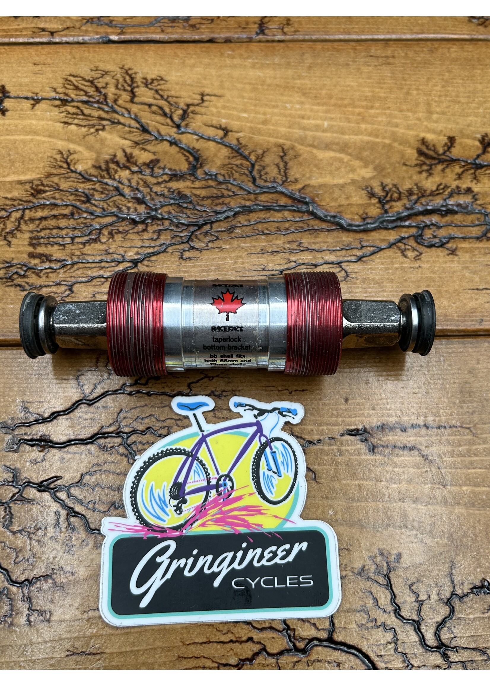 Raceface Raceface Taperlock 113mm 68/73mm Square Taper Bottom Bracket