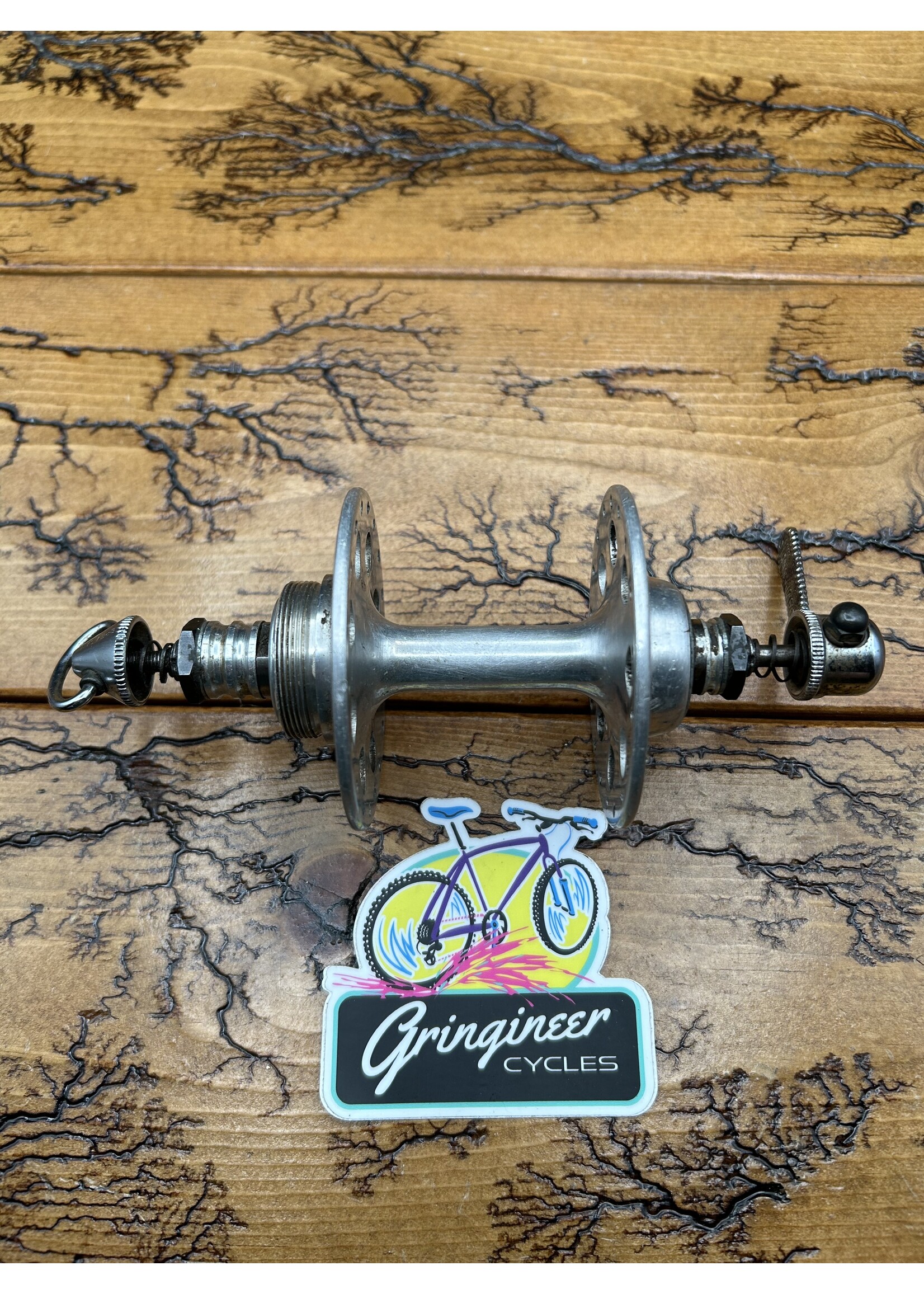 Campagnolo Campagnolo Nuovo Tipo 1253 Large Flange Round Hole 36 Hole Rear Hub