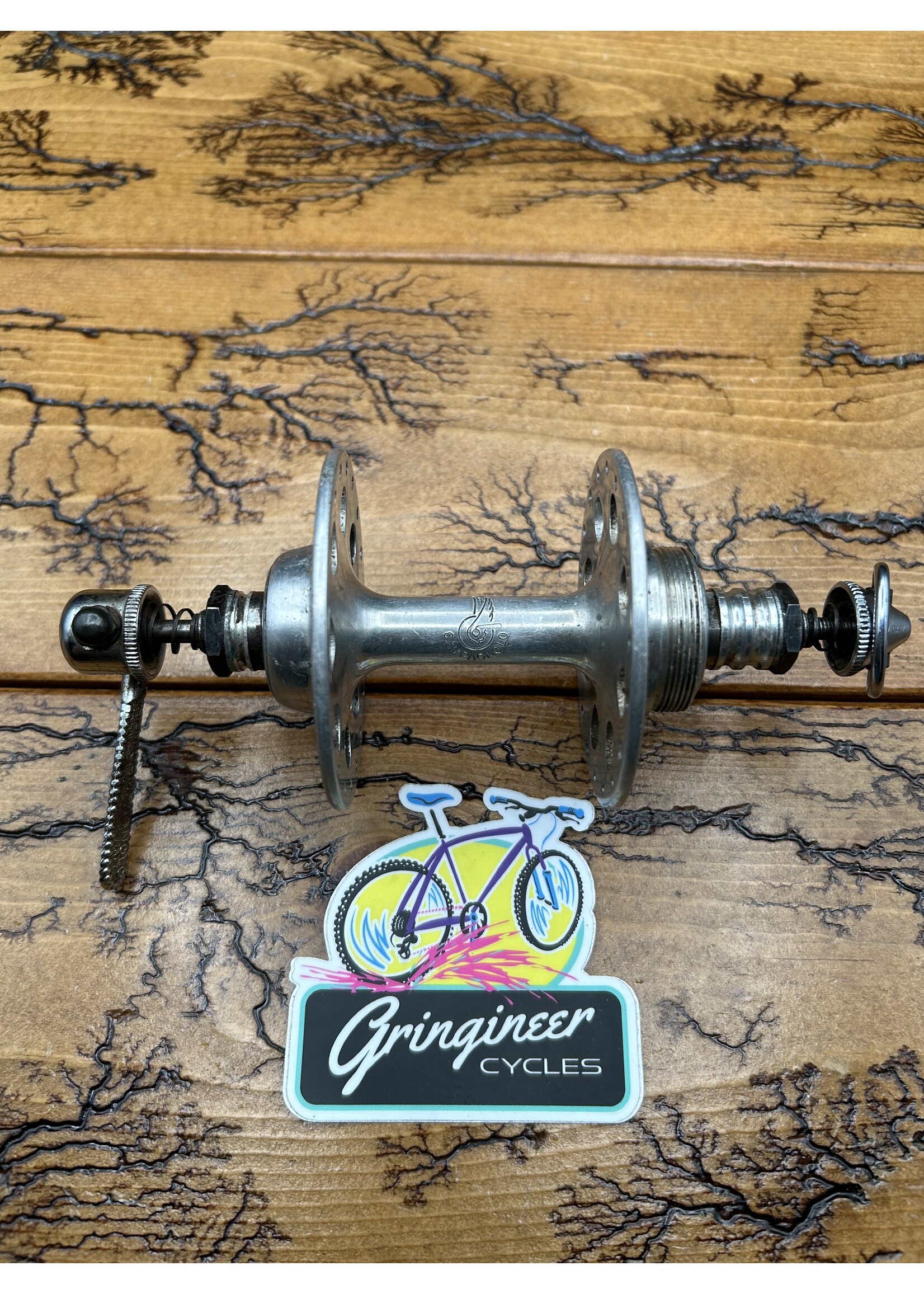 Campagnolo Campagnolo Nuovo Tipo 1253 Large Flange Round Hole 36 Hole Rear Hub