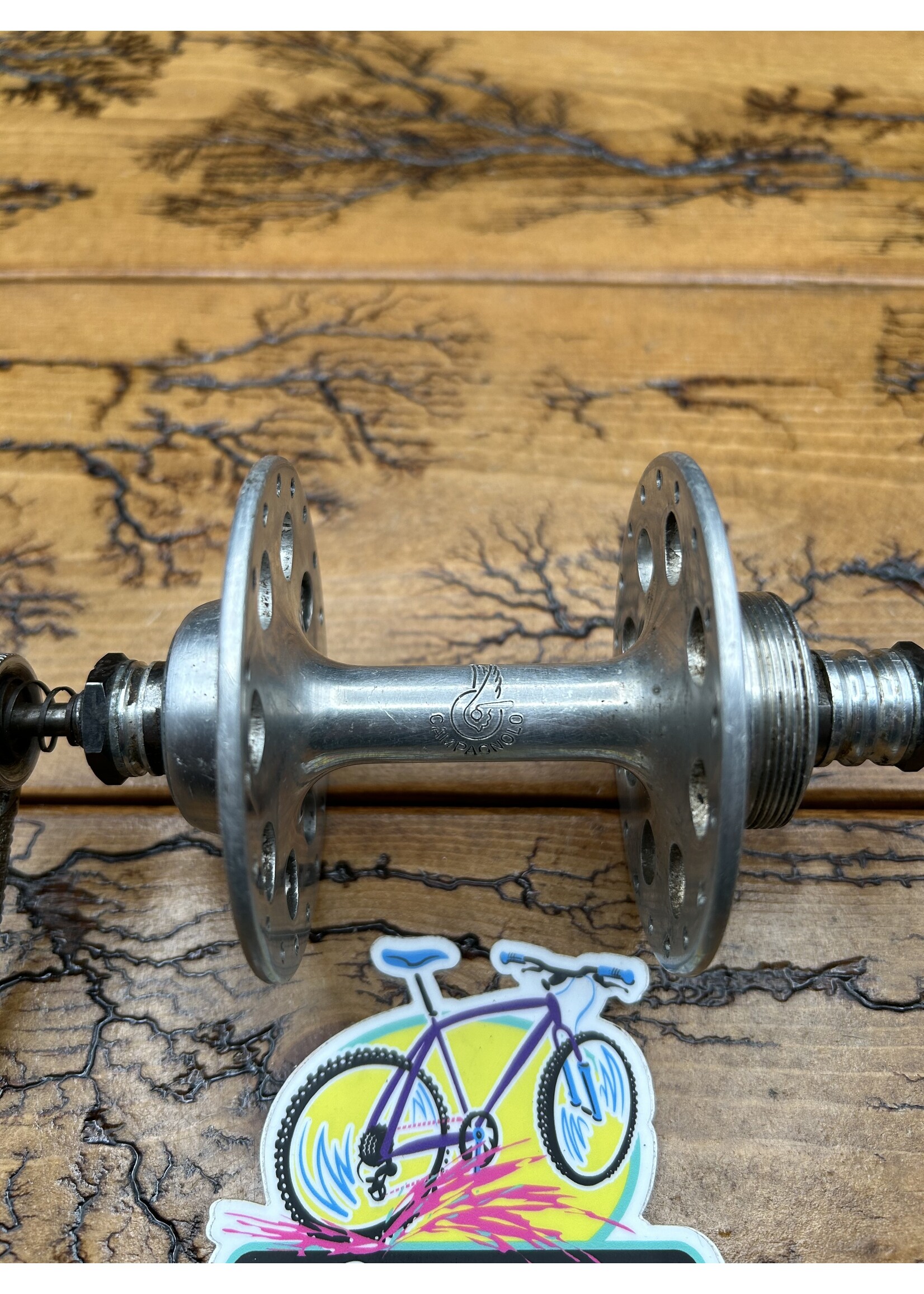 Campagnolo Campagnolo Nuovo Tipo 1253 Large Flange Round Hole 36 Hole Rear Hub