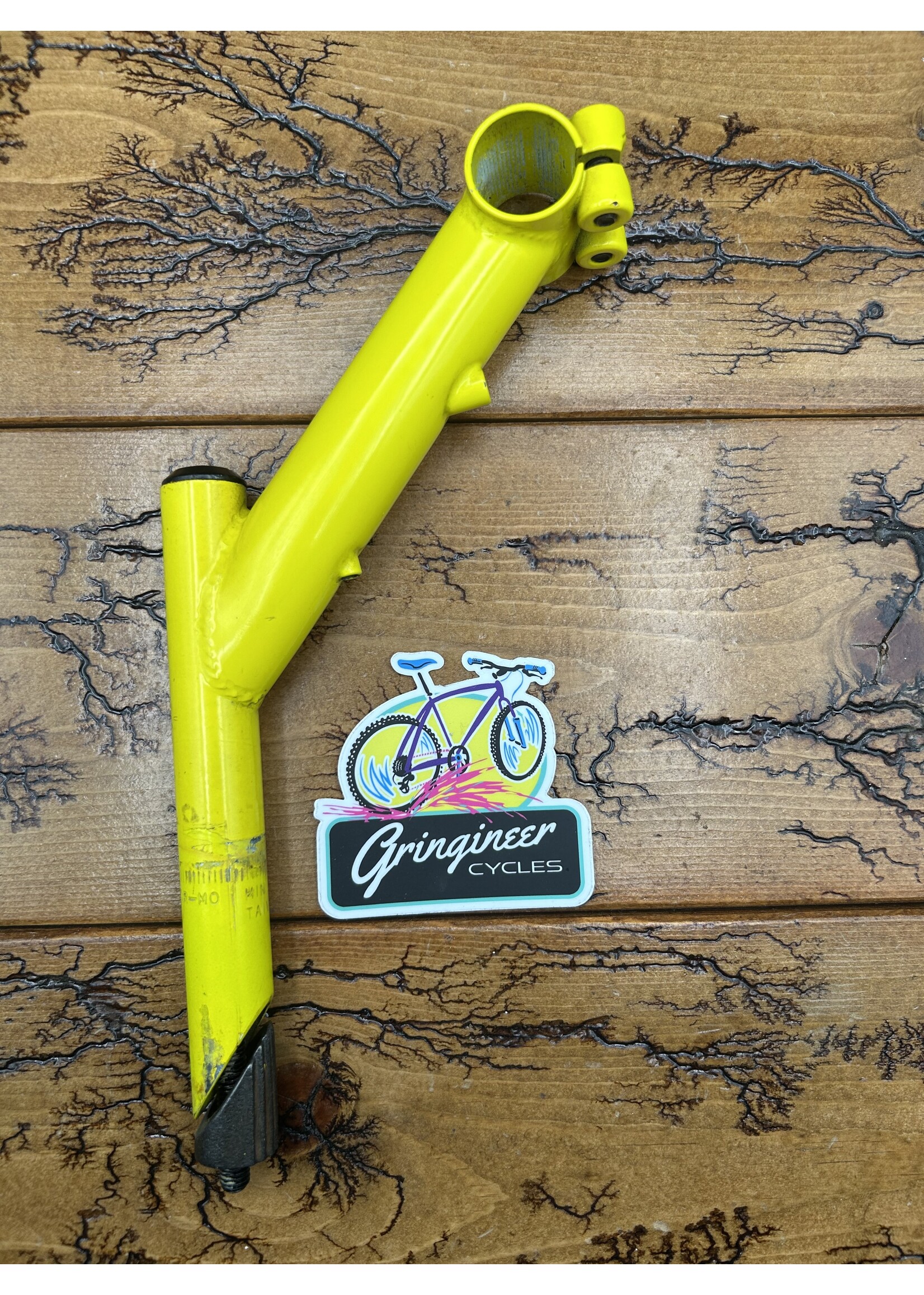 GT GT Yellow 145mm 50 Degree 1 Inch 25.4mm Quill Stem