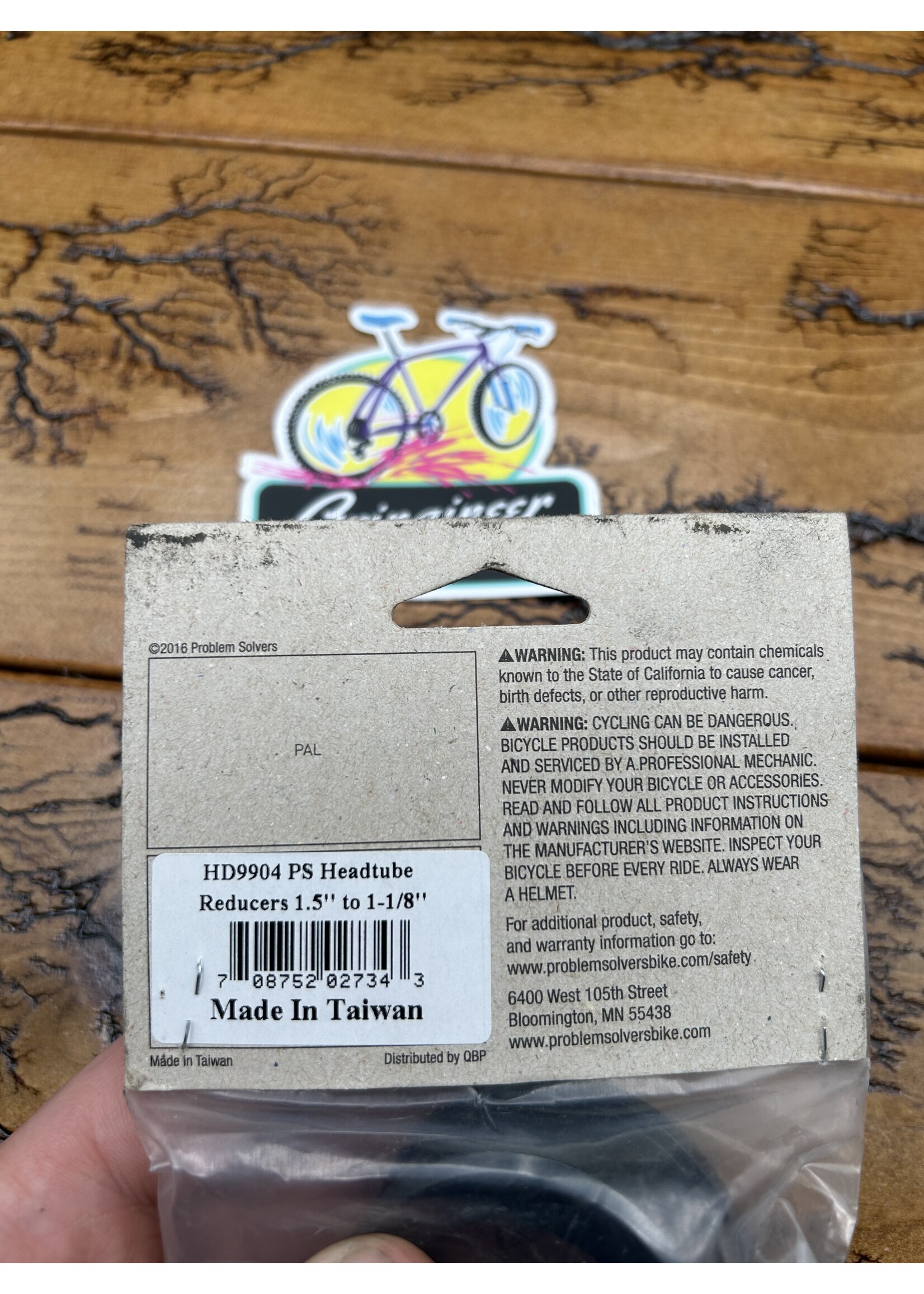 Problem Solvers Problem Solvers Headtube Reducers 1.5" to 1 1/8