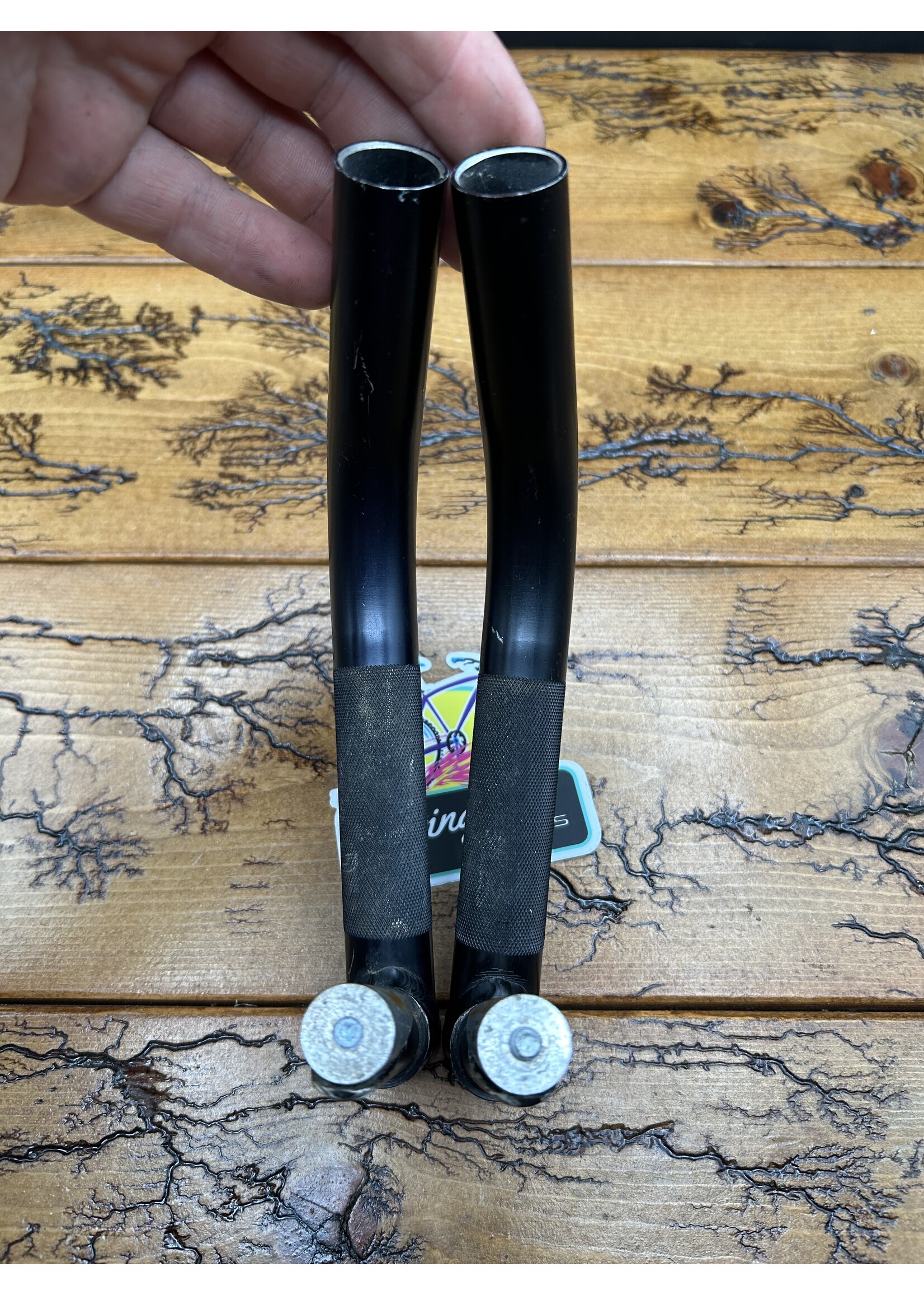 Control Tech Control Tech Black Expander Plug Style Bar Ends