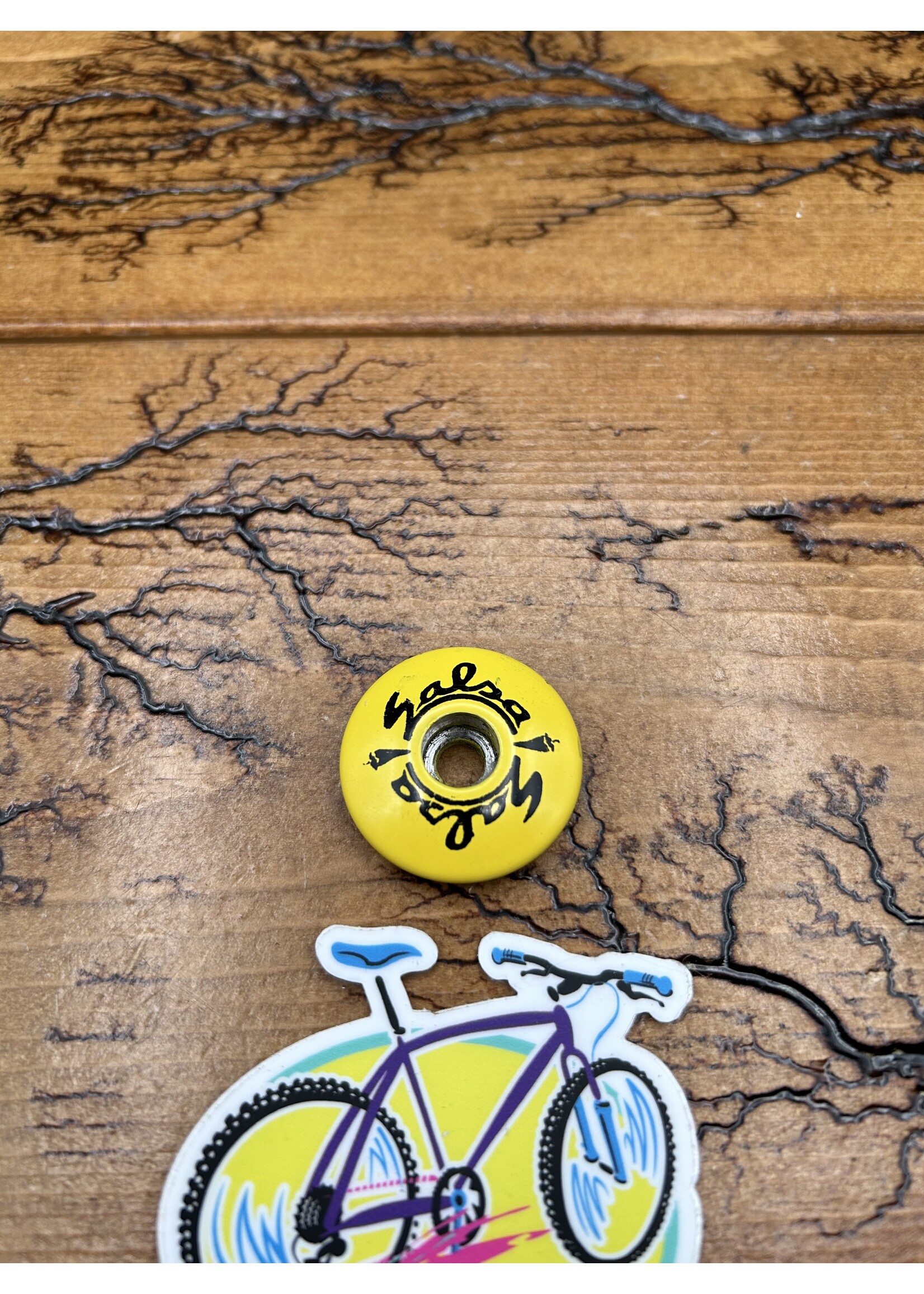 Salsa Salsa Yellow 1 1/8 Top Cap