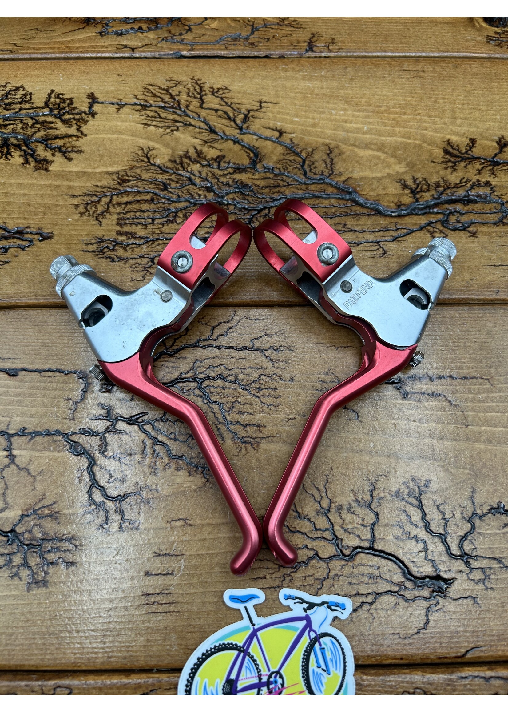 Avid Avid Ultimate Silver and Red Brake Levers