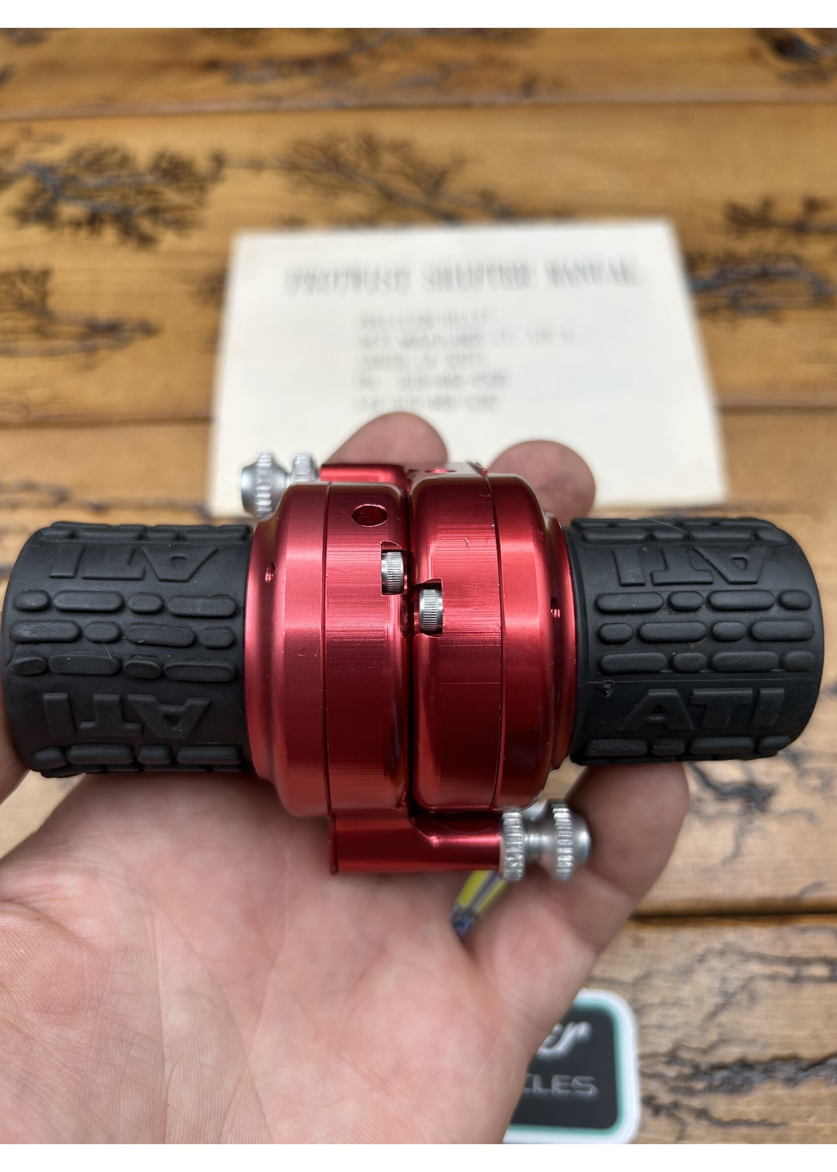 Precision Billet Precision Billet Protwist Red Anodized Grip Shifters