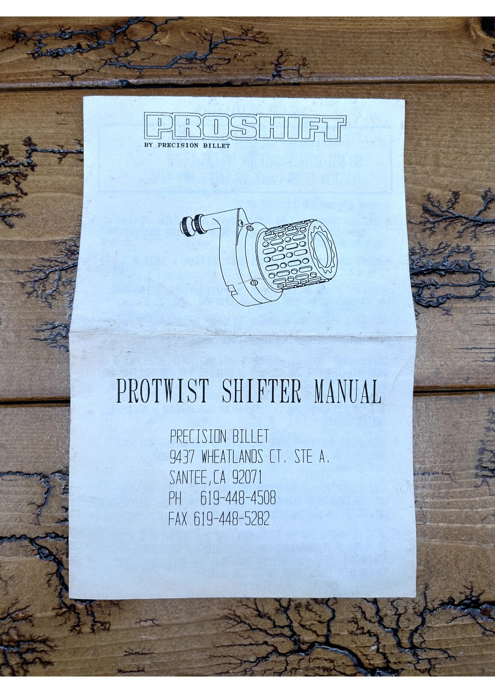 Precision Billet Precision Billet Protwist Red Anodized Grip Shifters