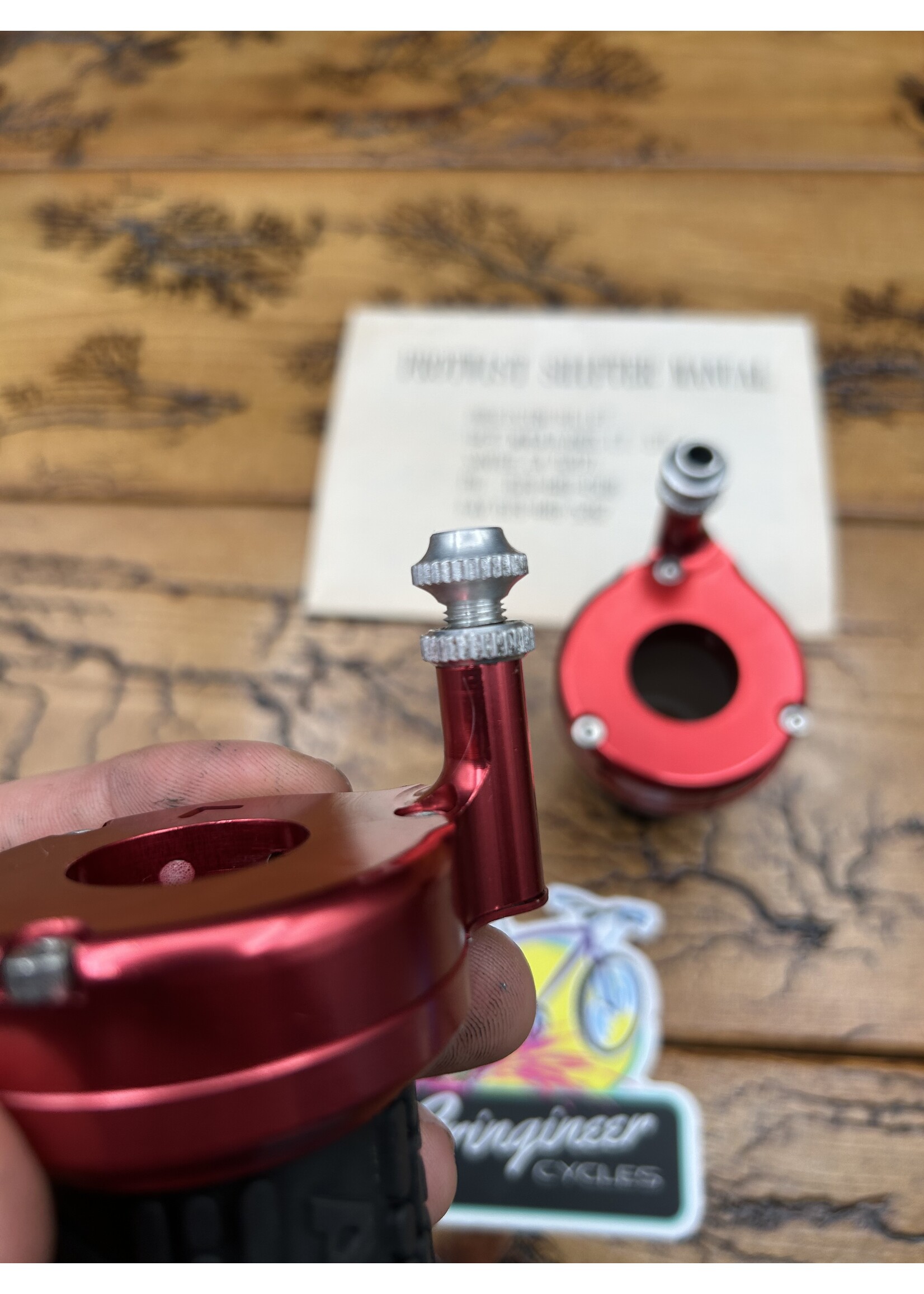 Precision Billet Precision Billet Protwist Red Anodized Grip Shifters