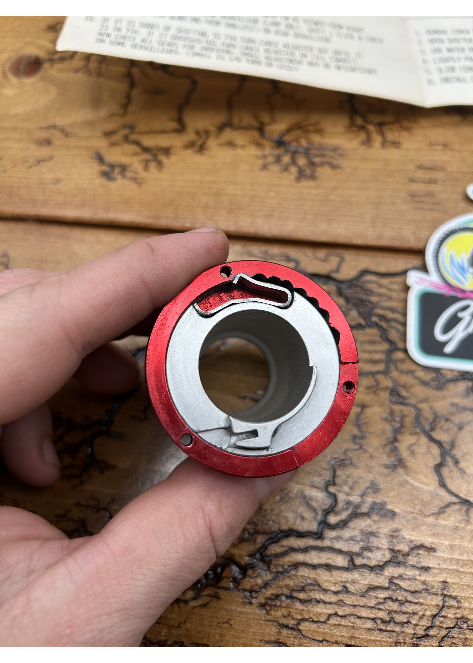 Precision Billet Precision Billet Protwist Red Anodized Grip Shifters