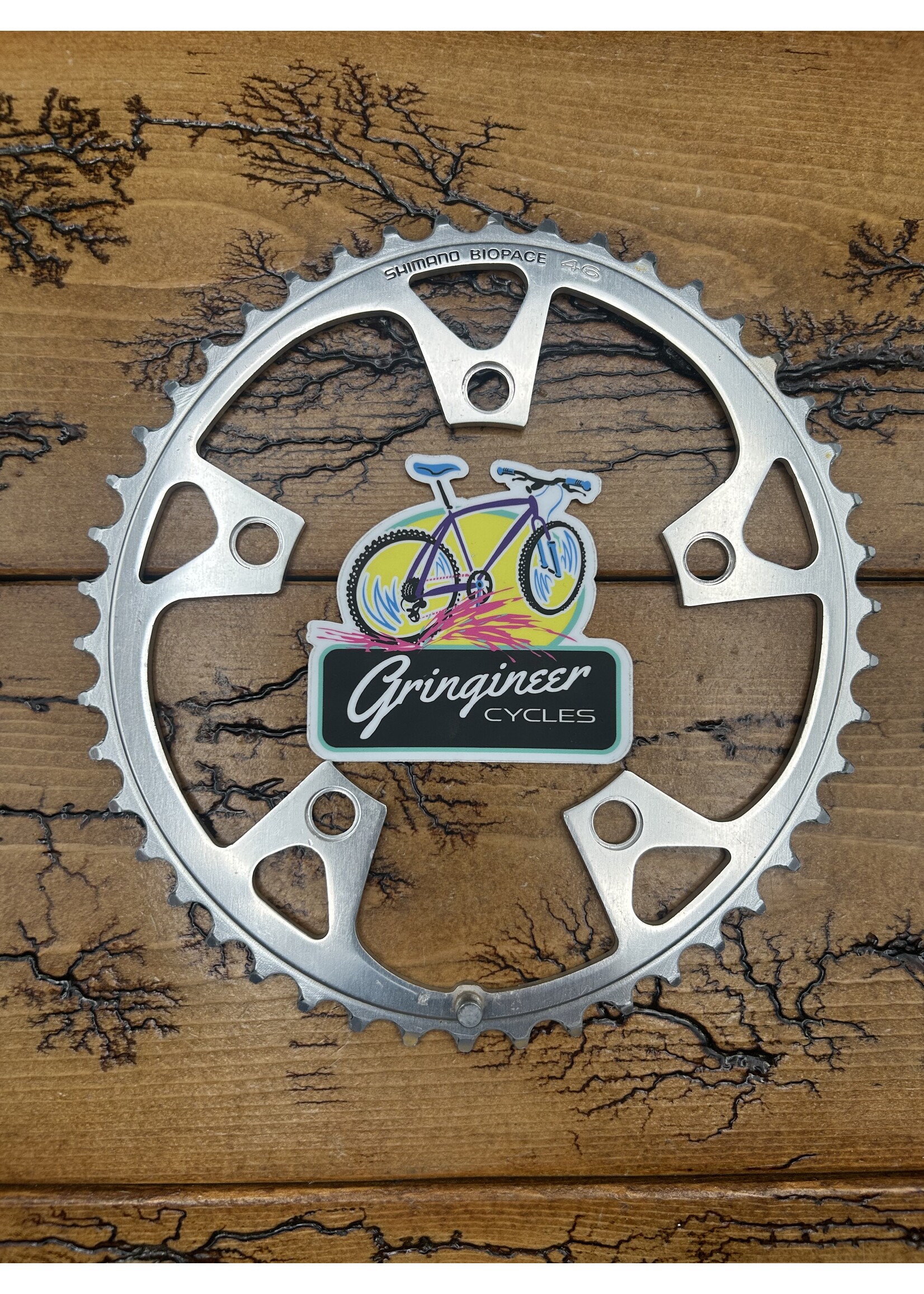 SHIMANO Shimano 46 Tooth 110 BCD Biopace Chainring