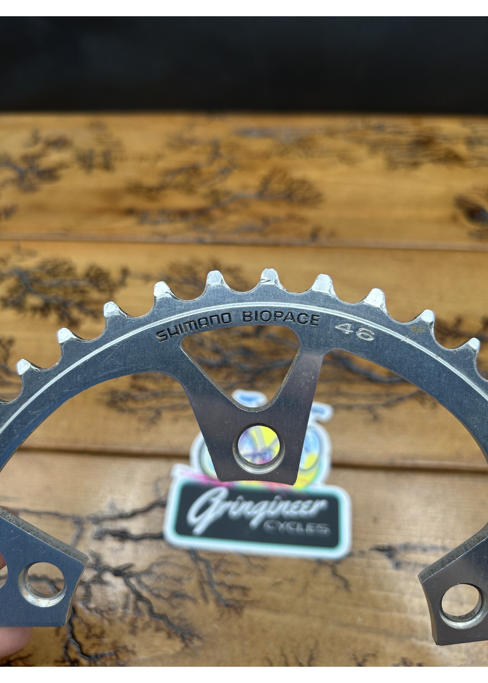 SHIMANO Shimano 46 Tooth 110 BCD Biopace Chainring