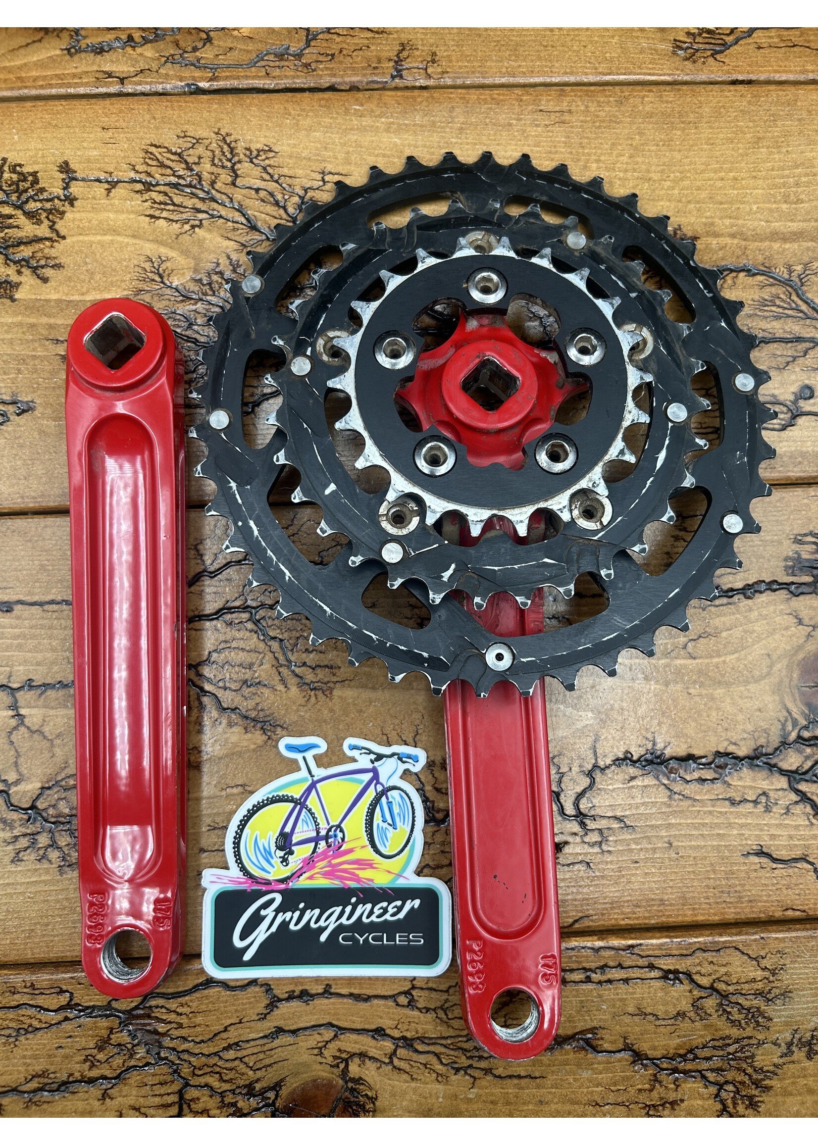 Raceface Raceface Turbine LP 44/32/22 Red 175mm Crankset