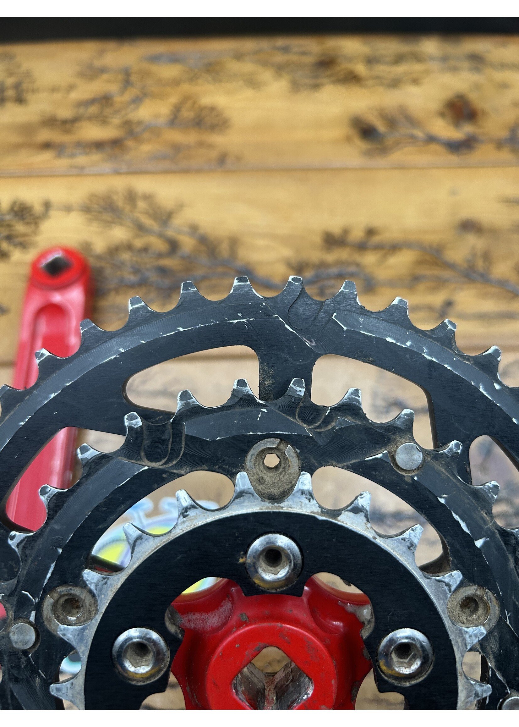 Raceface Raceface Turbine LP 44/32/22 Red 175mm Crankset