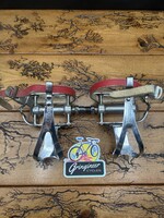 Campagnolo Campagnolo Record Strada Pedals With Toe Cages and Straps