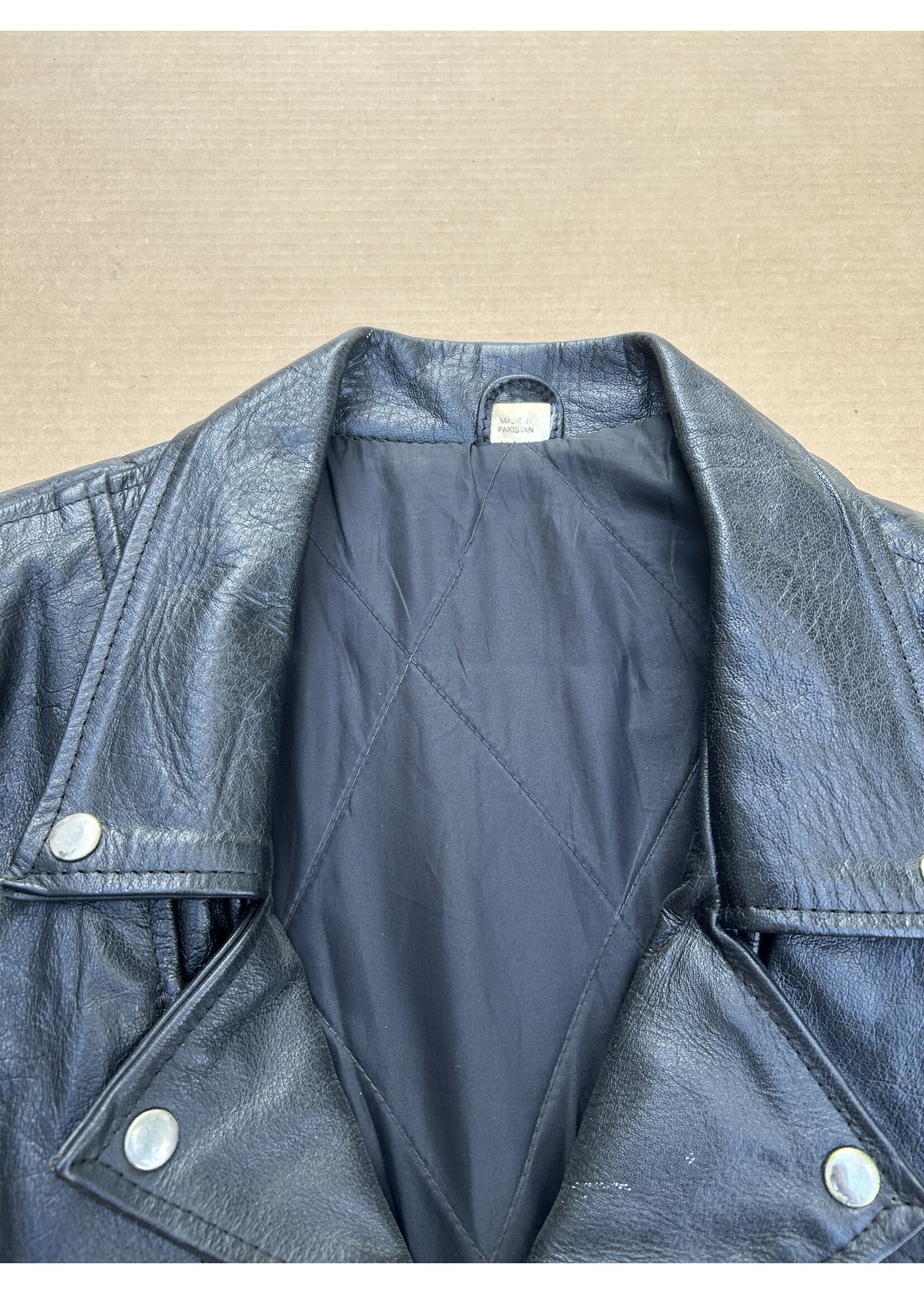 Rock Shox Rock Shox Leather Jacket Size 48 / Medium