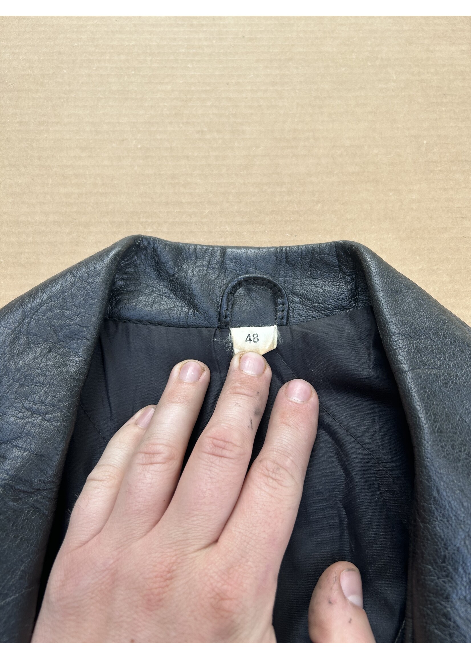 Rock Shox Rock Shox Leather Jacket Size 48 / Medium