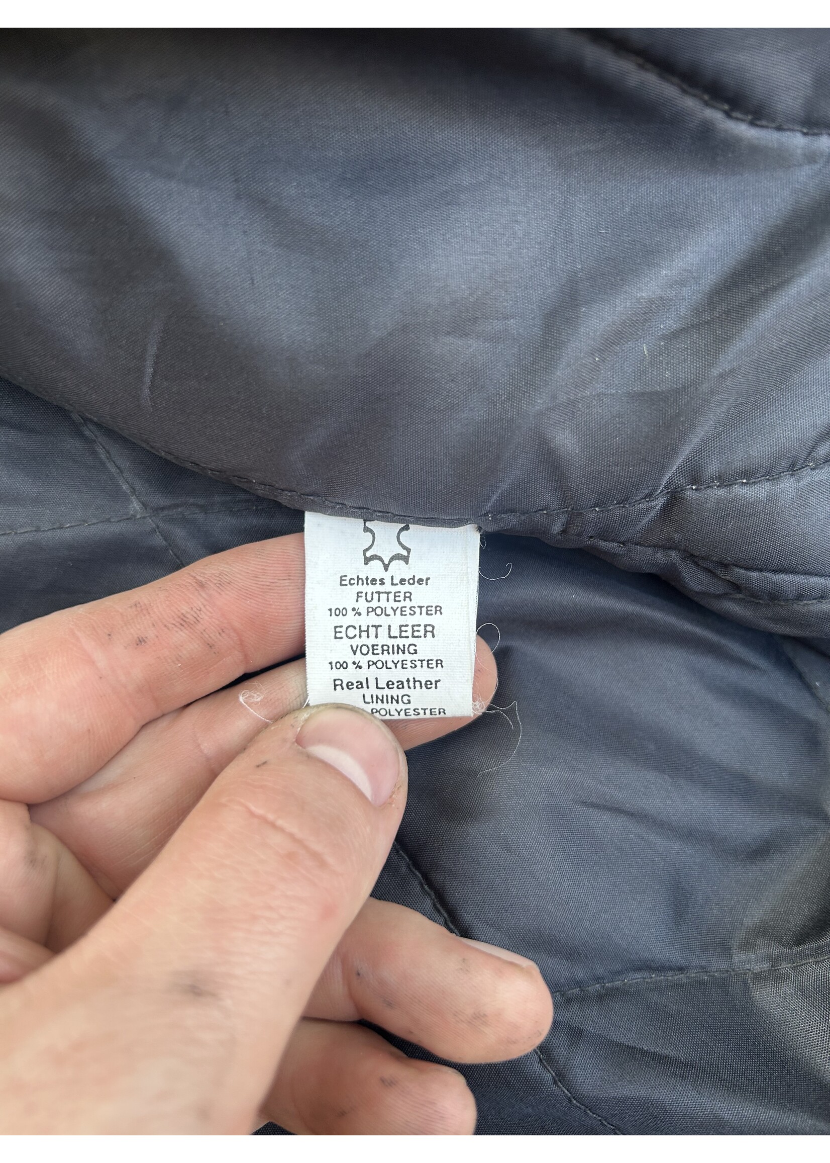 Rock Shox Rock Shox Leather Jacket Size 48 / Medium