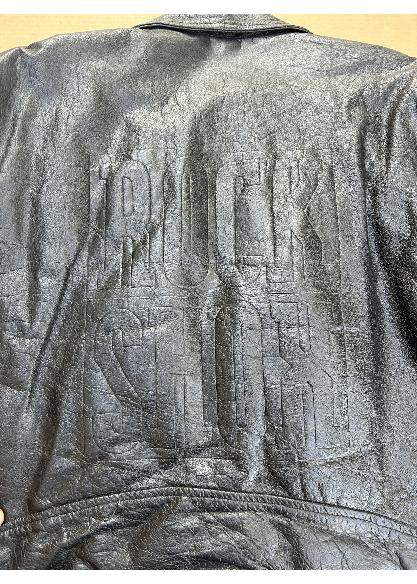 Rock Shox Rock Shox Leather Jacket Size 48 / Medium