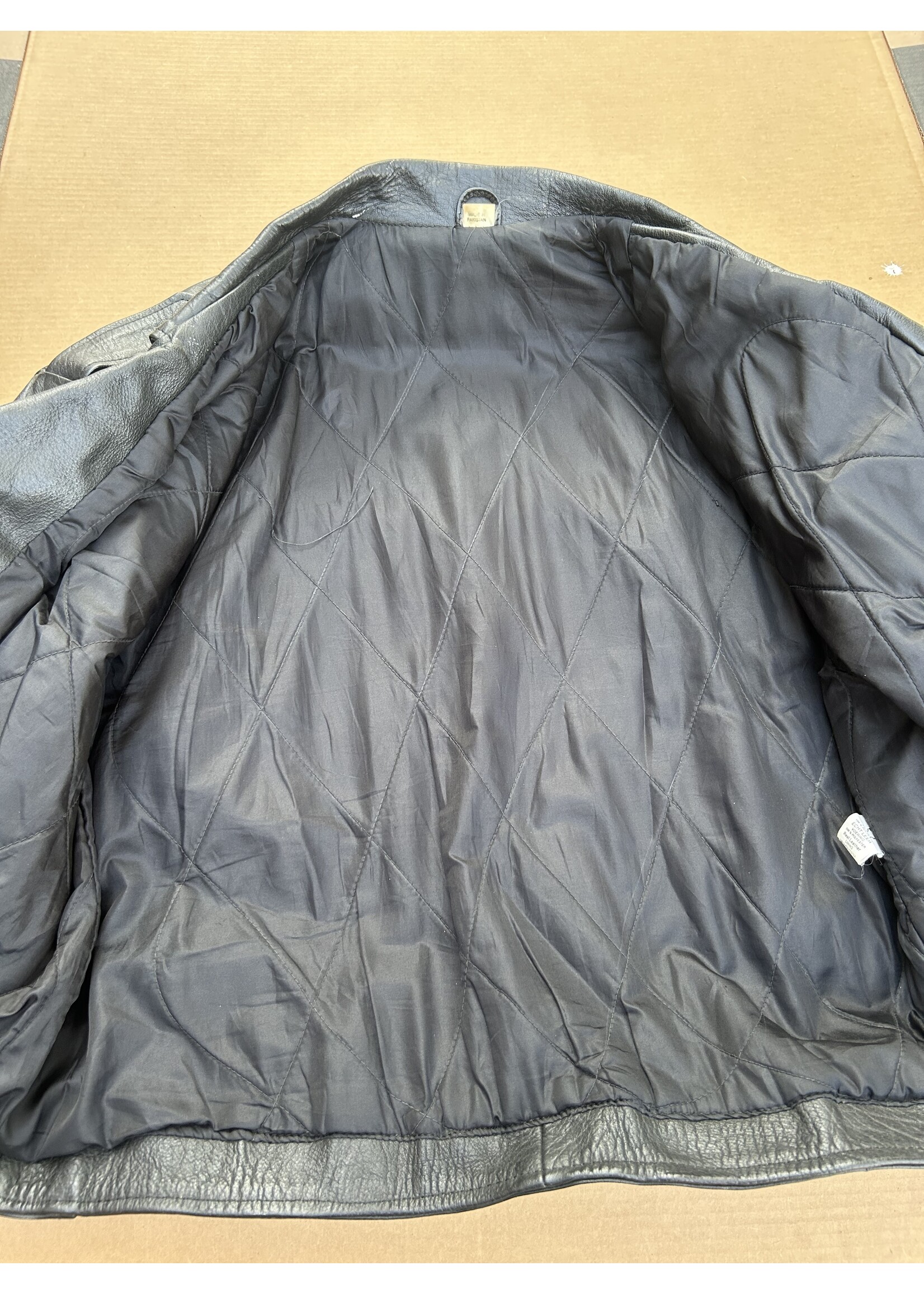 Rock Shox Rock Shox Leather Jacket Size 48 / Medium