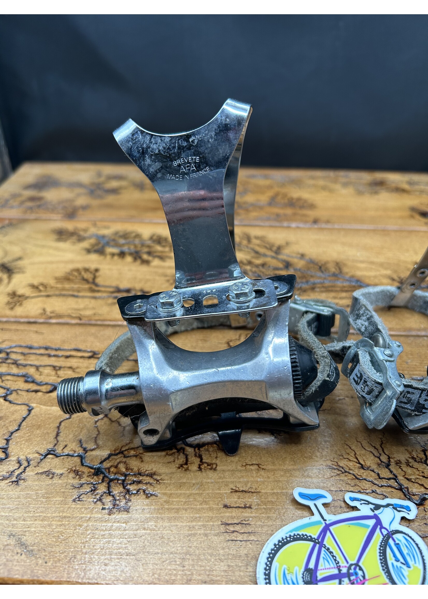 Suntour Suntour Cyclone PL-5300 Pedals with Christophe Special Cages