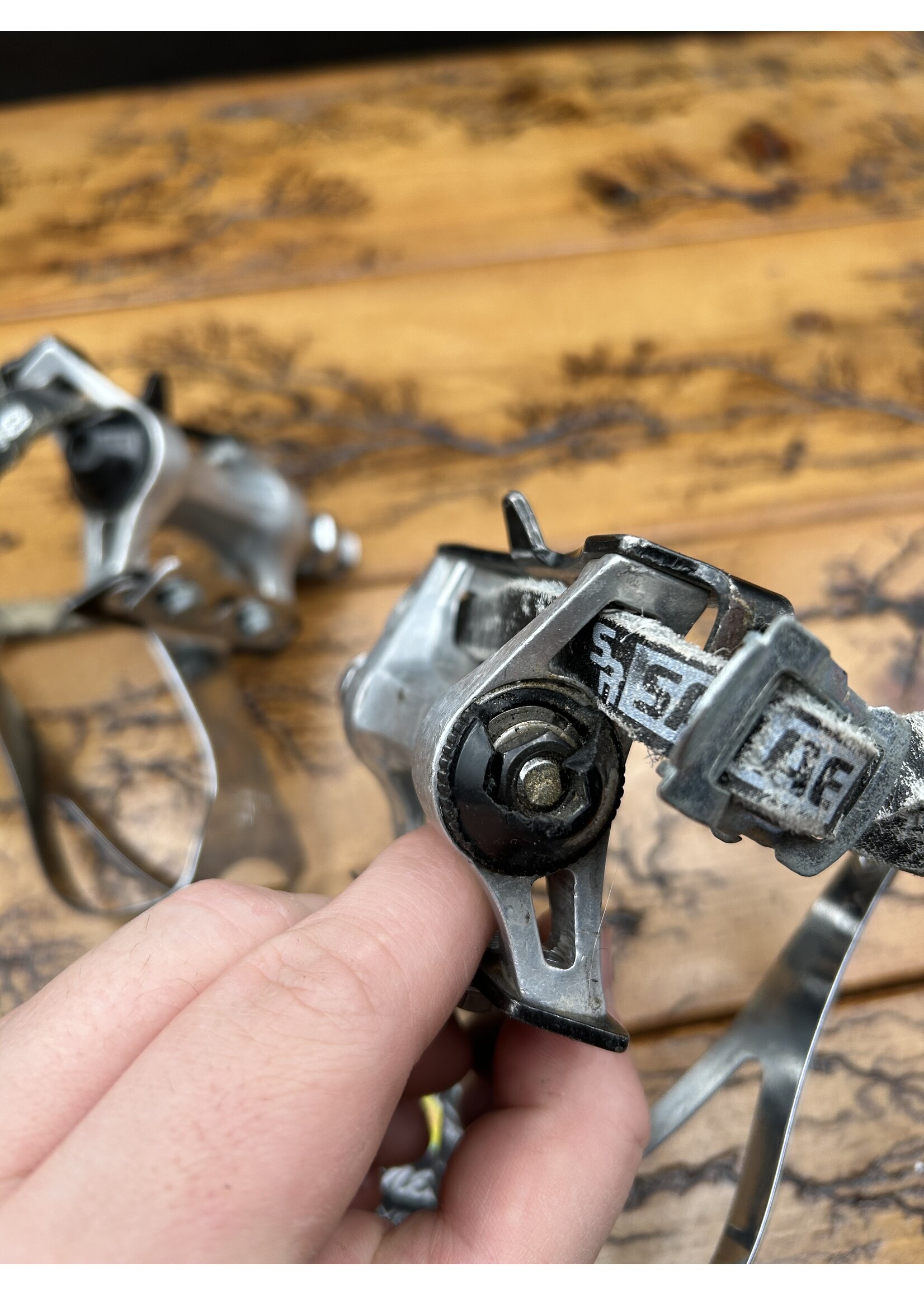 Suntour Suntour Cyclone PL-5300 Pedals with Christophe Special Cages