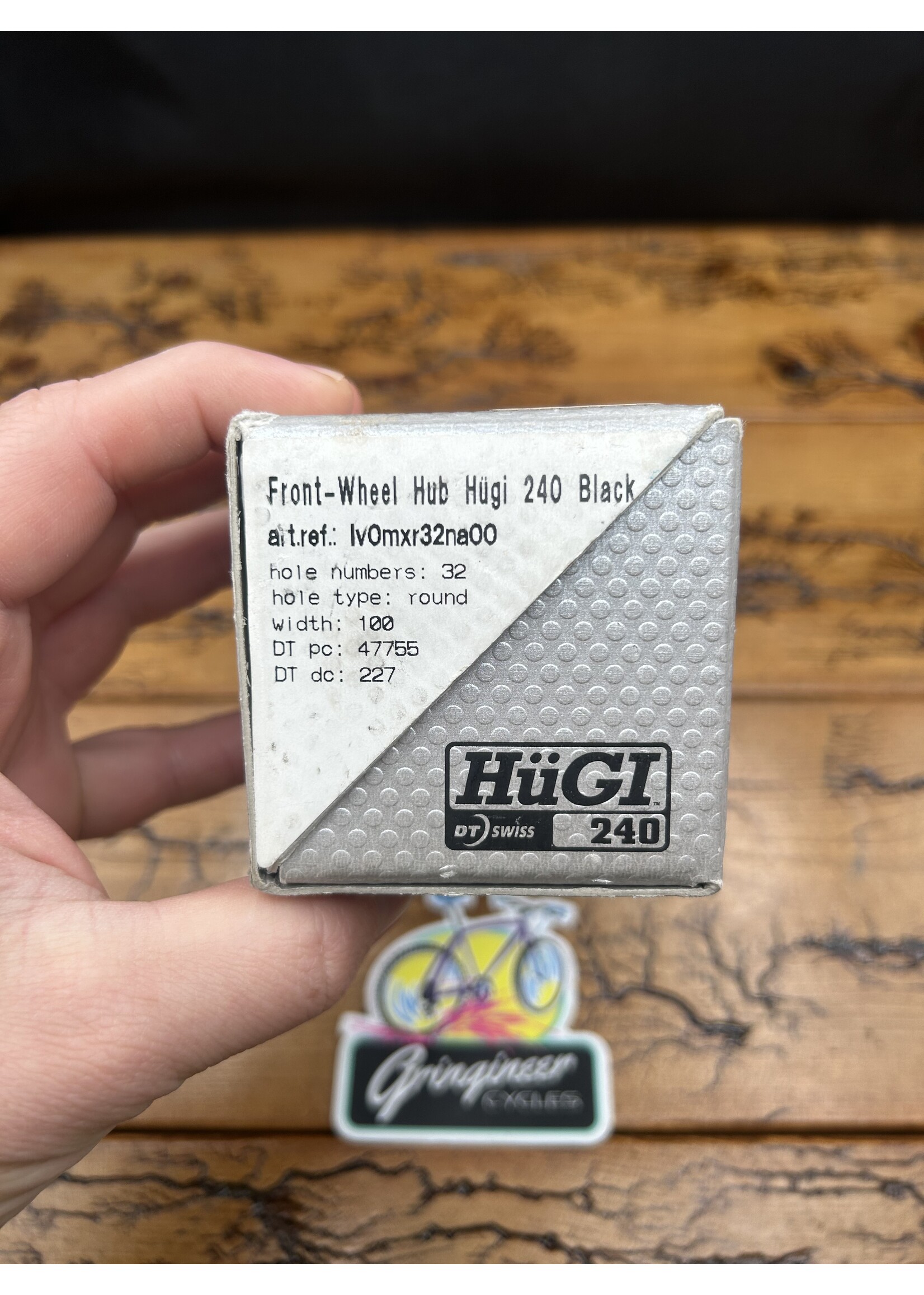 DT Swiss DT Swiss Hugi 240 32 Hole Rim Brake Front Hub NOS