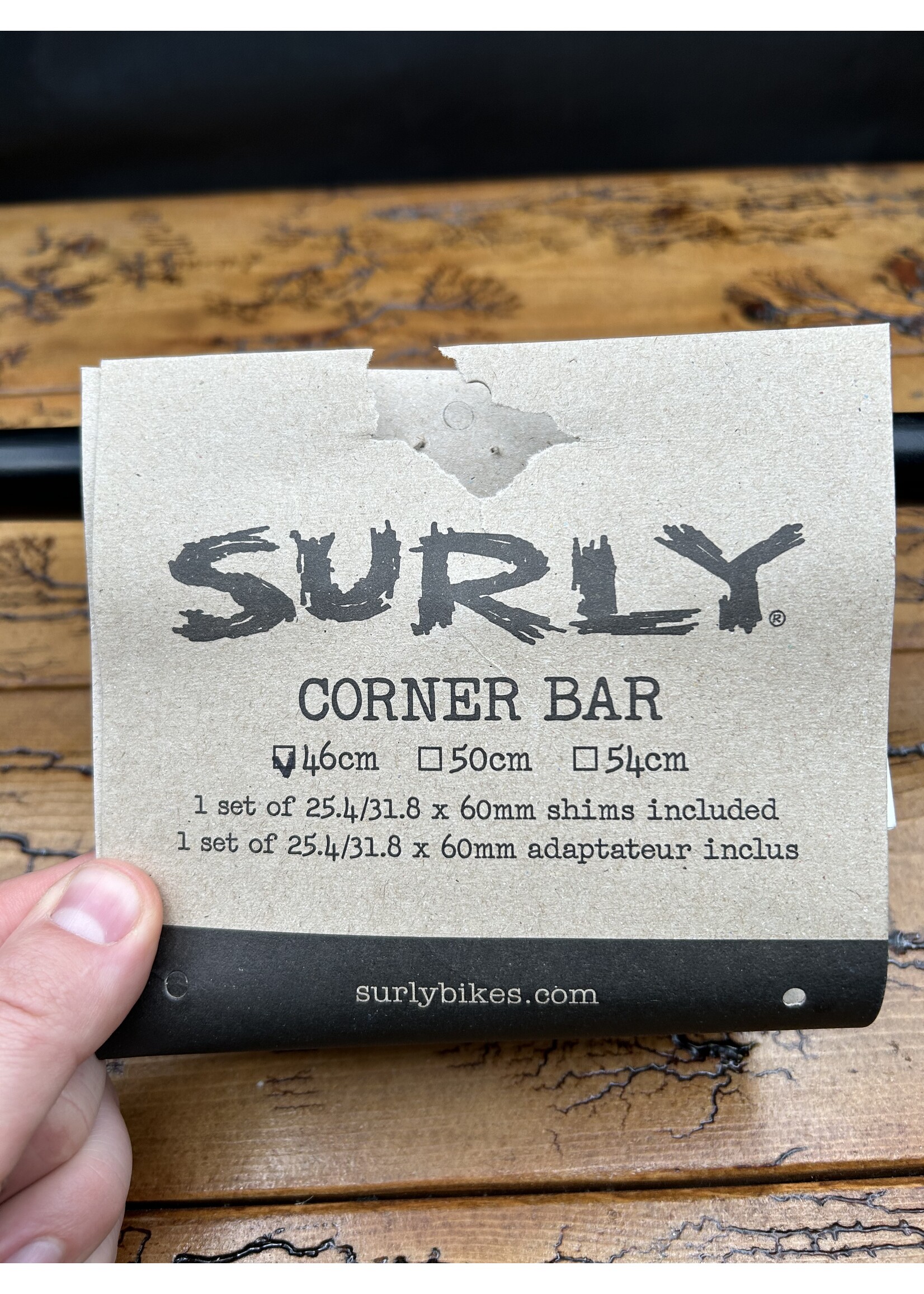 Surly Surly 46cm Corner Bar With Shims