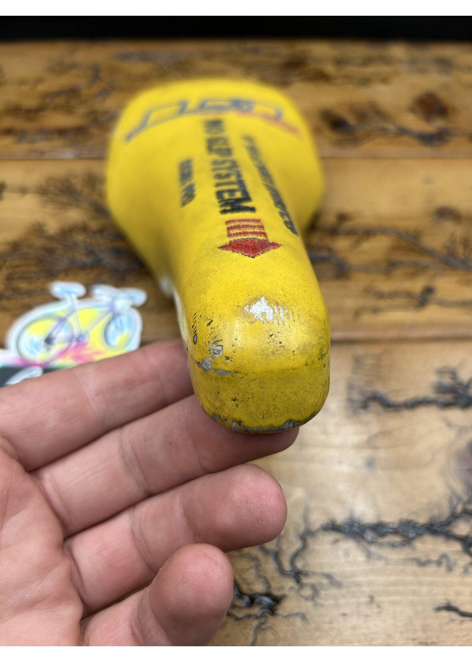 GT Selle San Marco Team GT Yellow No Slip System Saddle