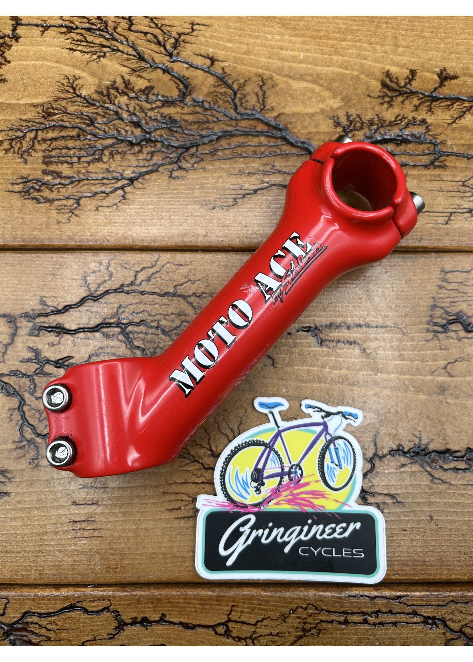 Salsa Salsa Moto Ace Red 120mm 25.4mm 1 1/8 40 Degreee Threadless Stem