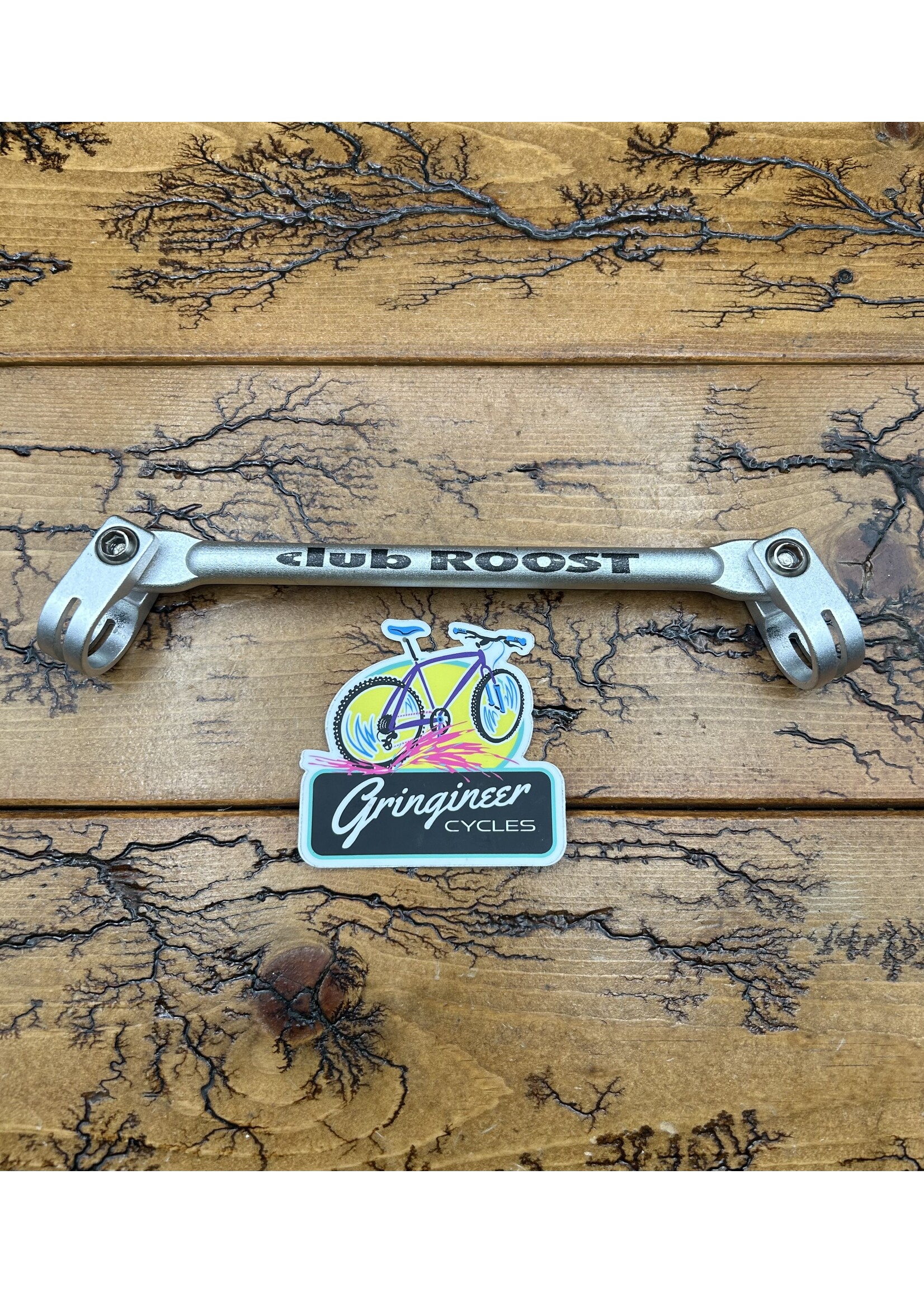 Club Roost Club Roost Go Fast Silver Handlebar Brace