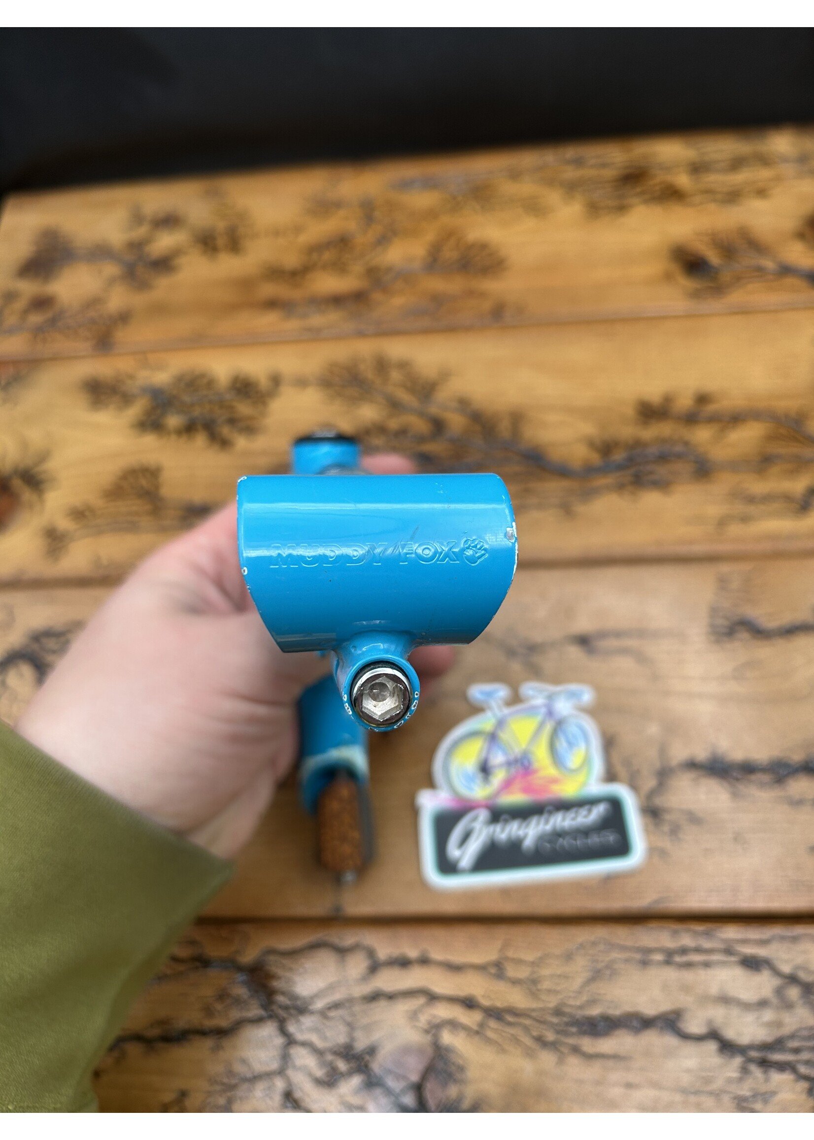 Muddy Fox Muddy Fox 135mm Light Blue 1 Inch Quill Stem