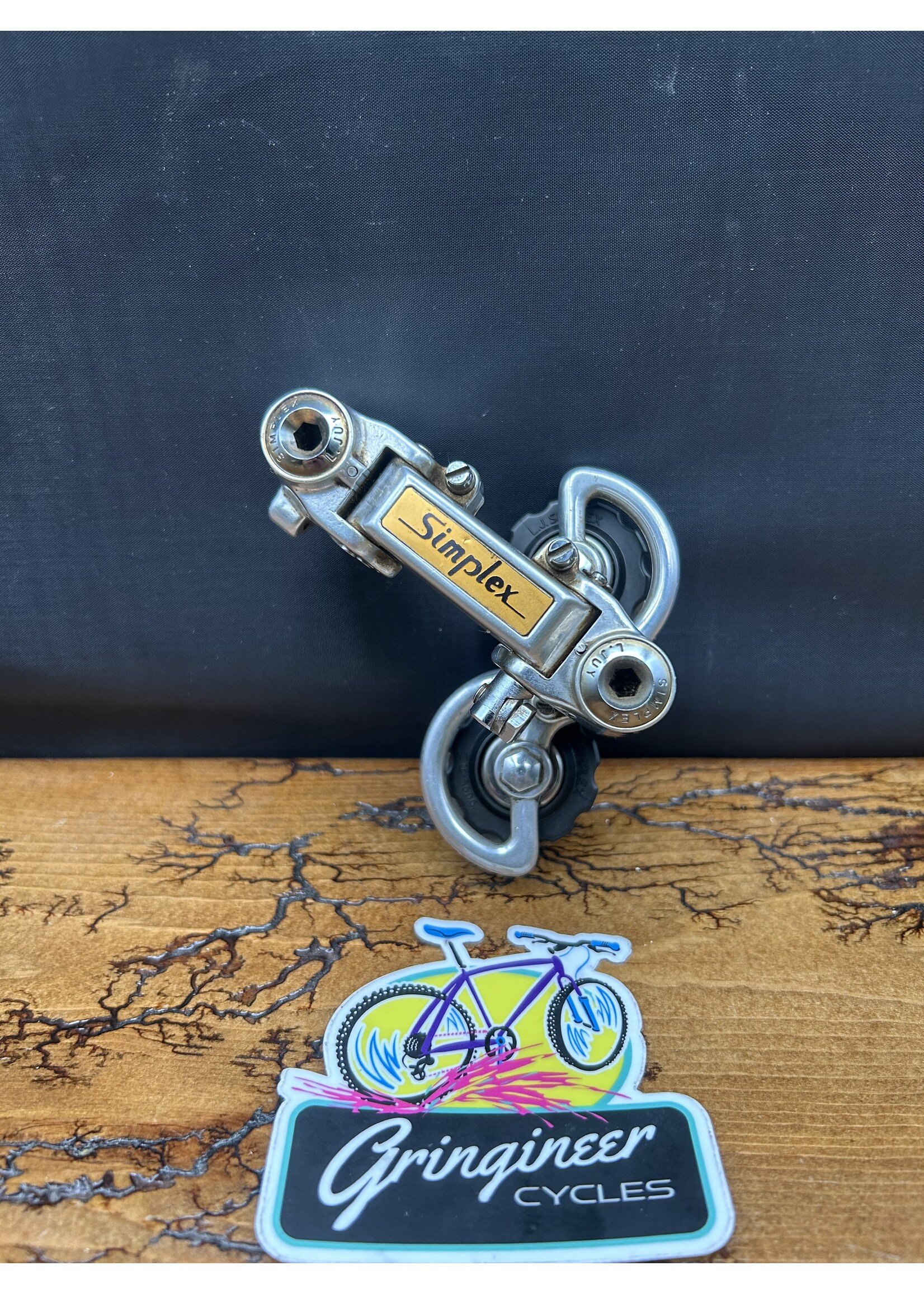 Simplex Simplex SLJ 5000 Silver Short Cage Rear Derailleur