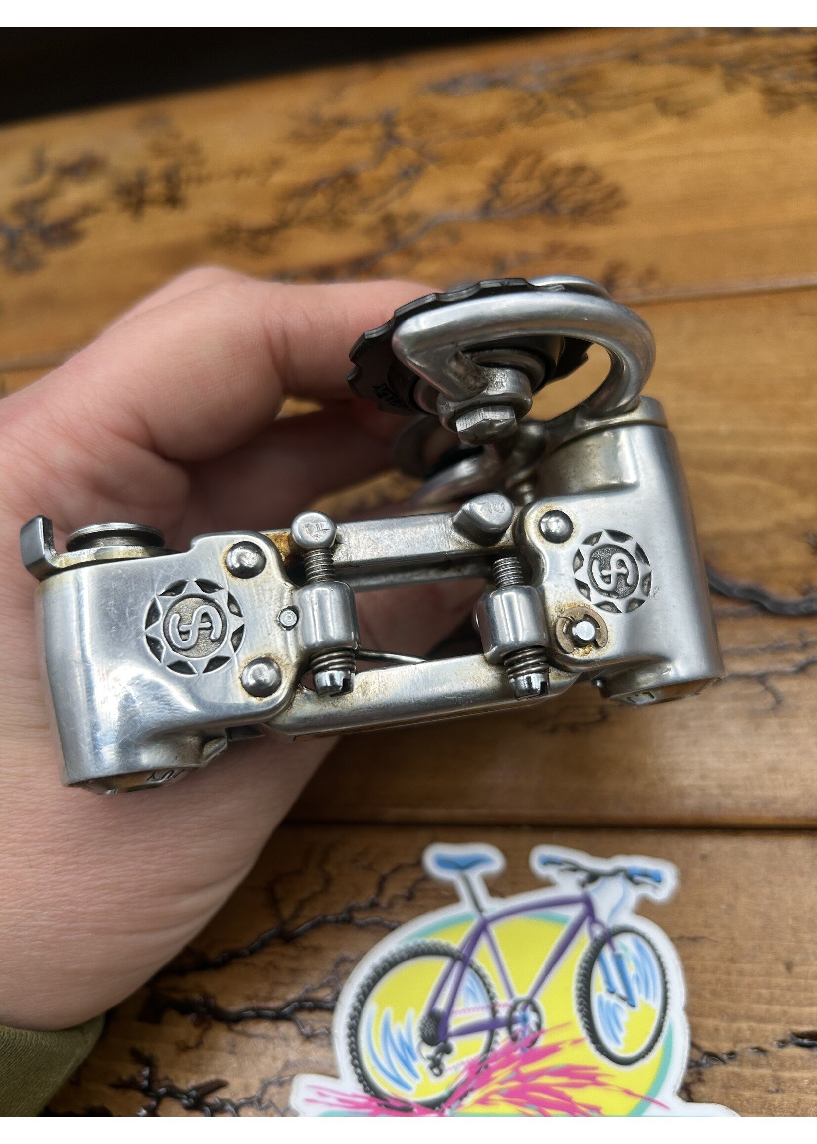 Simplex Simplex SLJ 5000 Silver Short Cage Rear Derailleur