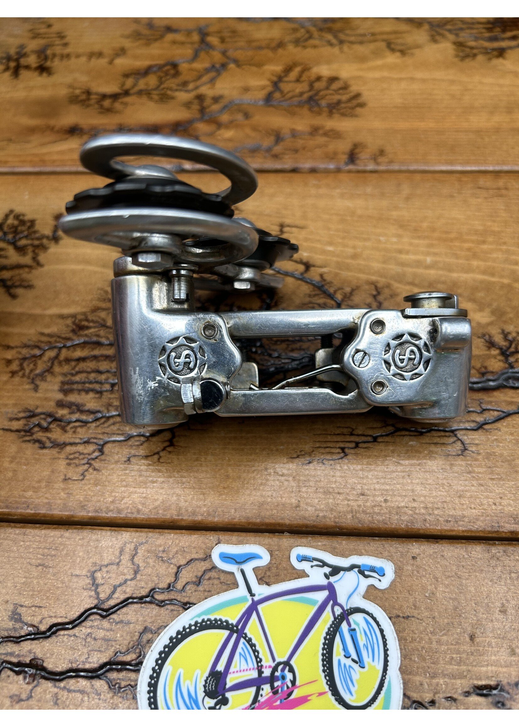 Simplex Simplex SLJ 5000 Silver Short Cage Rear Derailleur