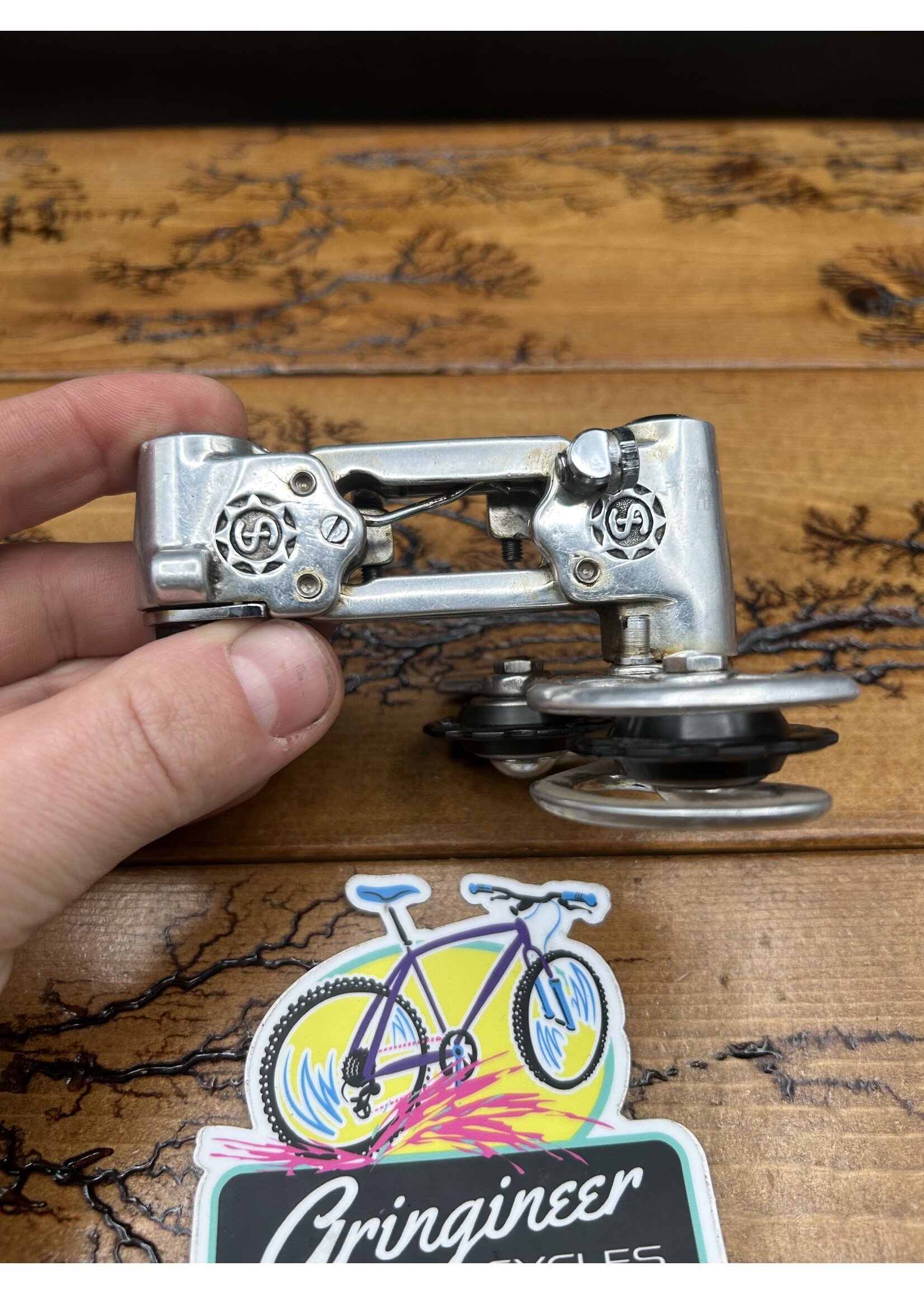 Simplex Simplex SLJ 5000 Silver Short Cage Rear Derailleur