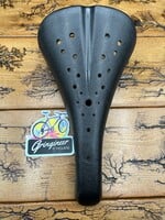 Viscount Viscount Dominator Original 80s/90s Black Plastic BMX Saddle
