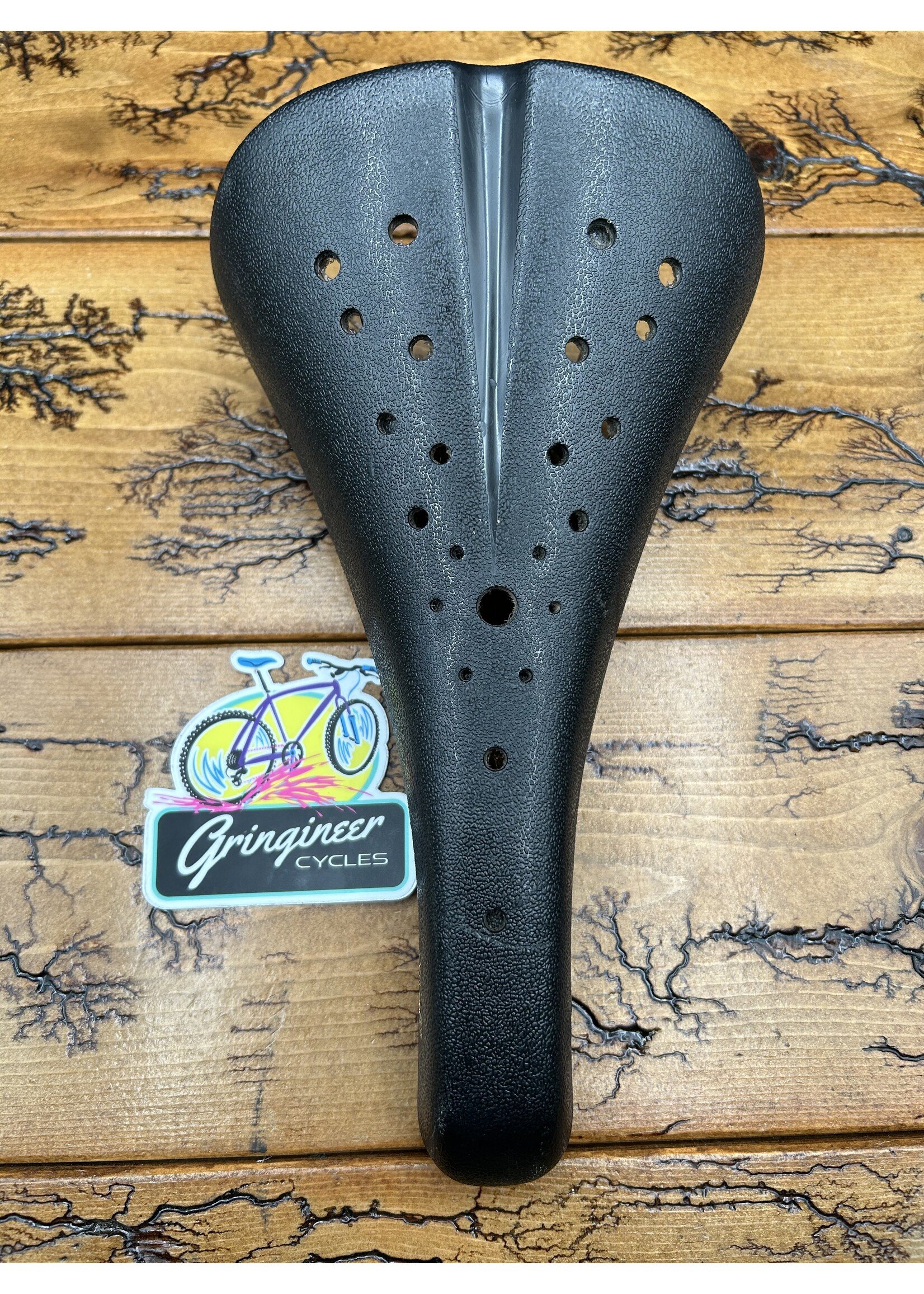 Viscount Viscount Dominator Original 80s/90s Black Plastic BMX Saddle